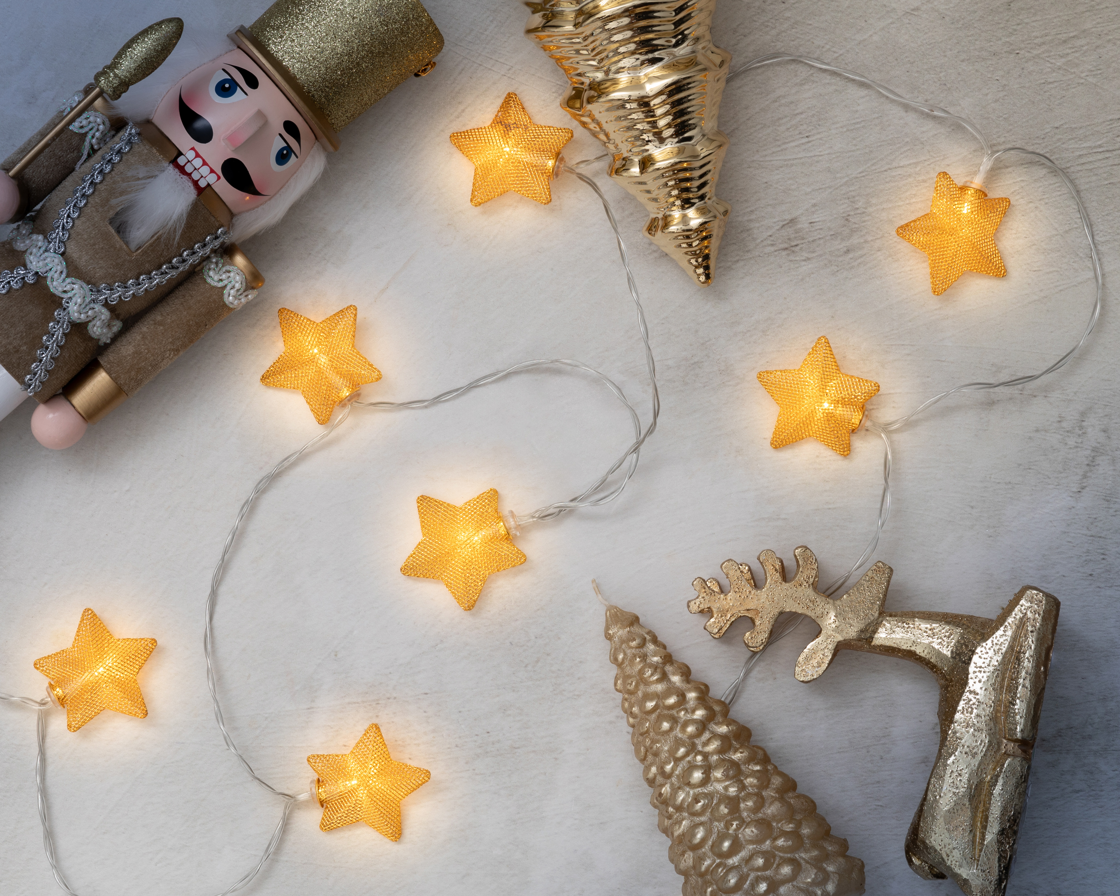 Foto 4 | Foto 4 | Luces Golden Star con 10 Luces Cálidas