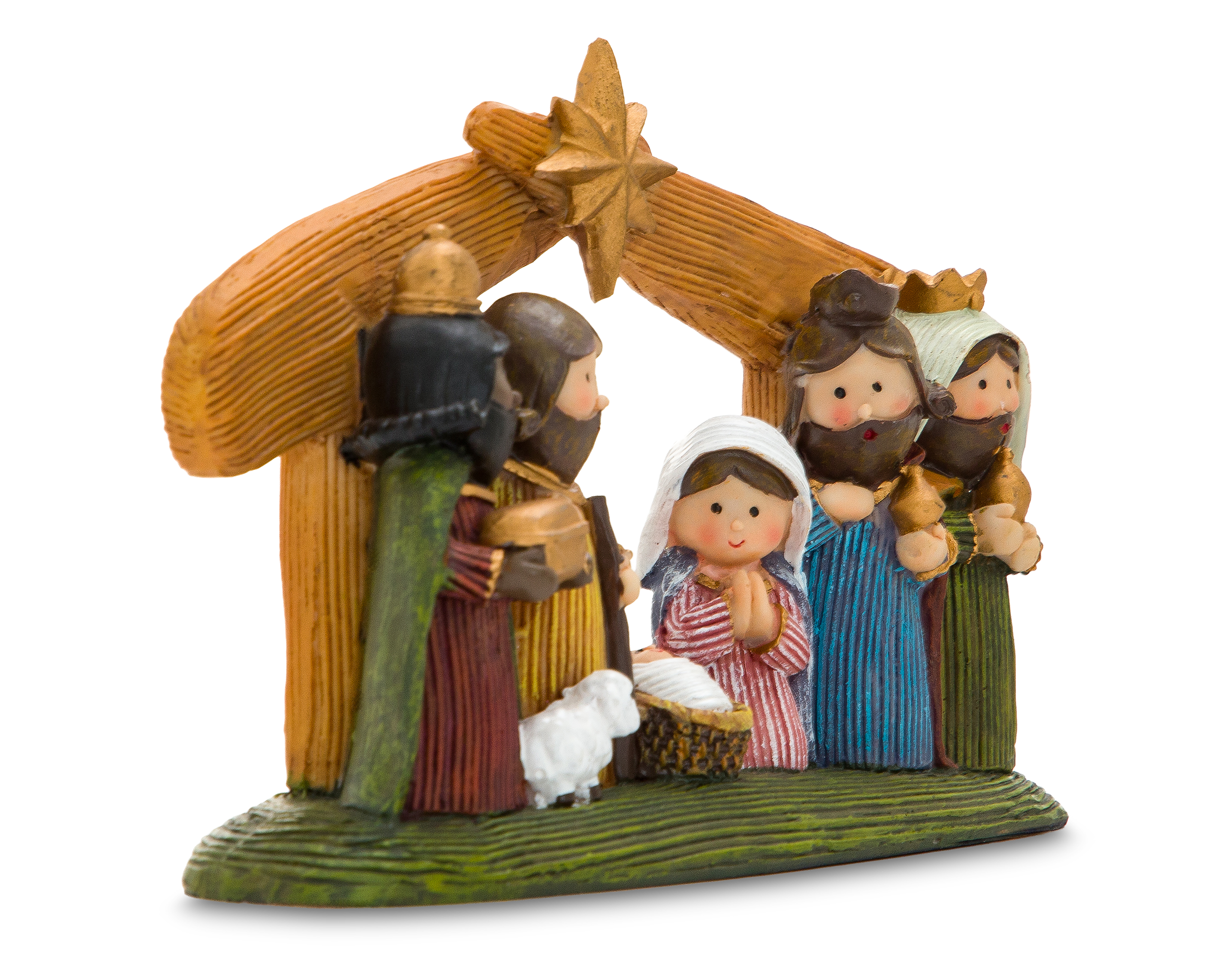 Foto 2 | Foto 2 | Figura Decorativa Nacimiento de Navidad de Poliresina
