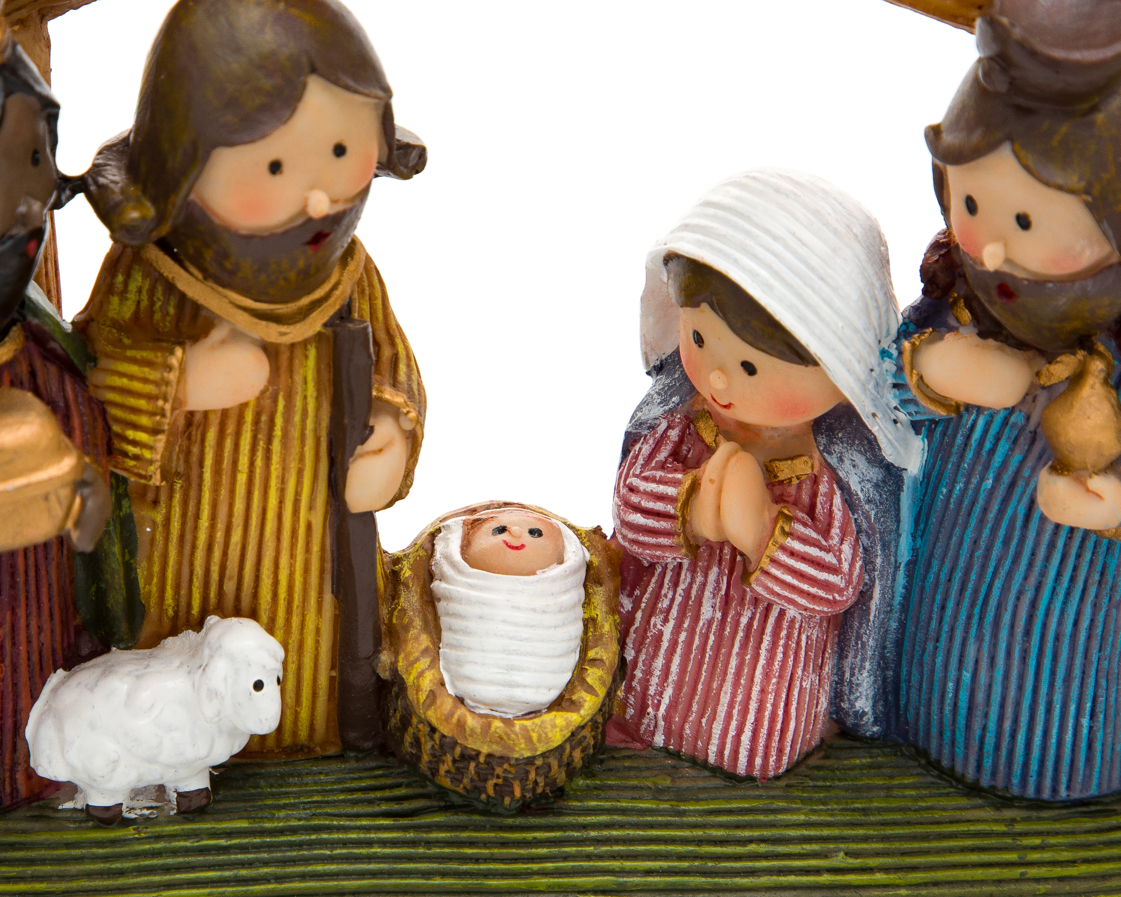 Foto 3 | Foto 3 | Figura Decorativa Nacimiento de Navidad de Poliresina