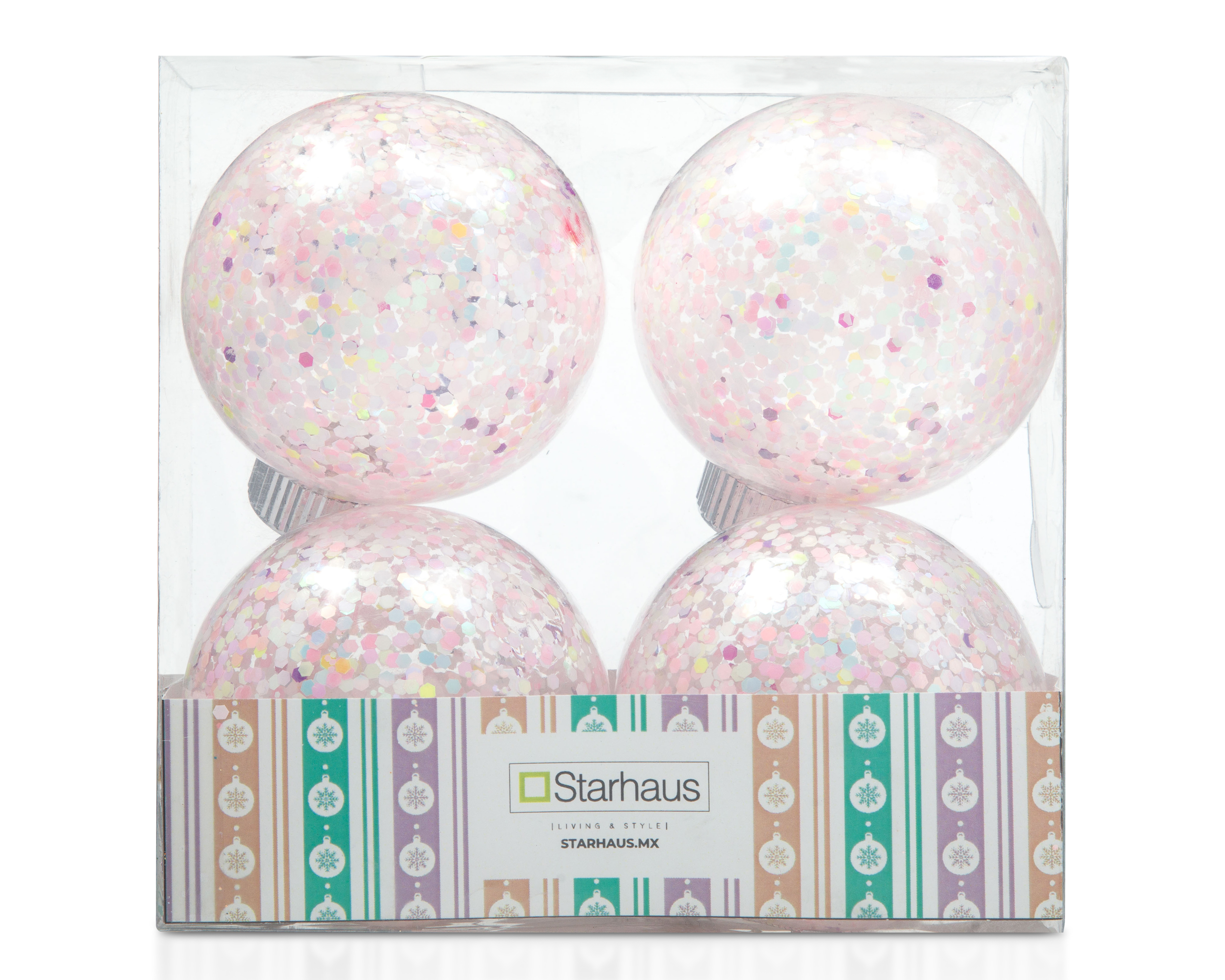 Foto 3 | Foto 3 | Esfera Sparkle 4 Piezas
