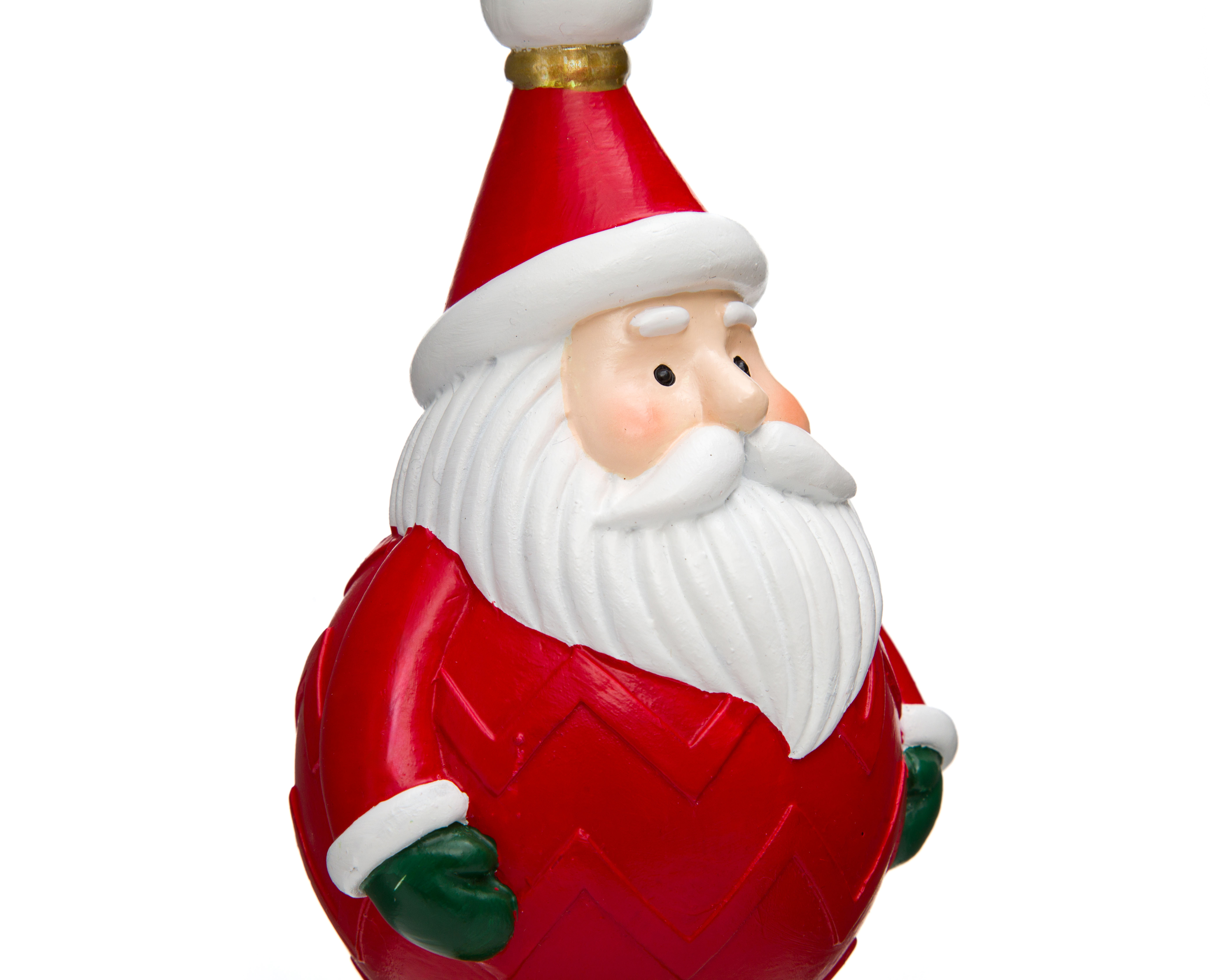 Foto 4 | Foto 4 | Figura Decorativa de Navidad Santa Pino de Resina