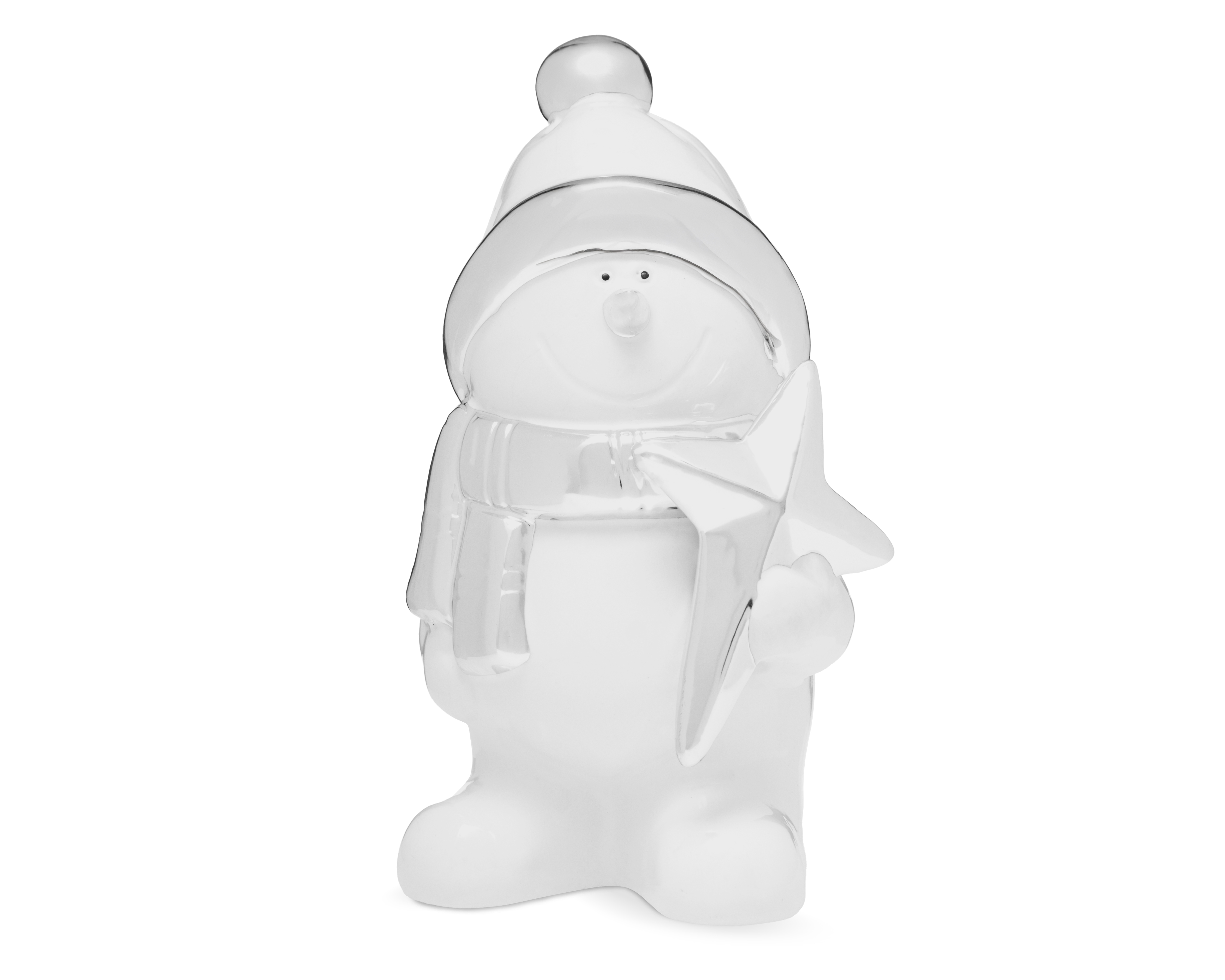 Foto 4 pulgar | Foto 3 | Figura Decorativa Mono de Nieve de Navidad Cassie de Cerámica