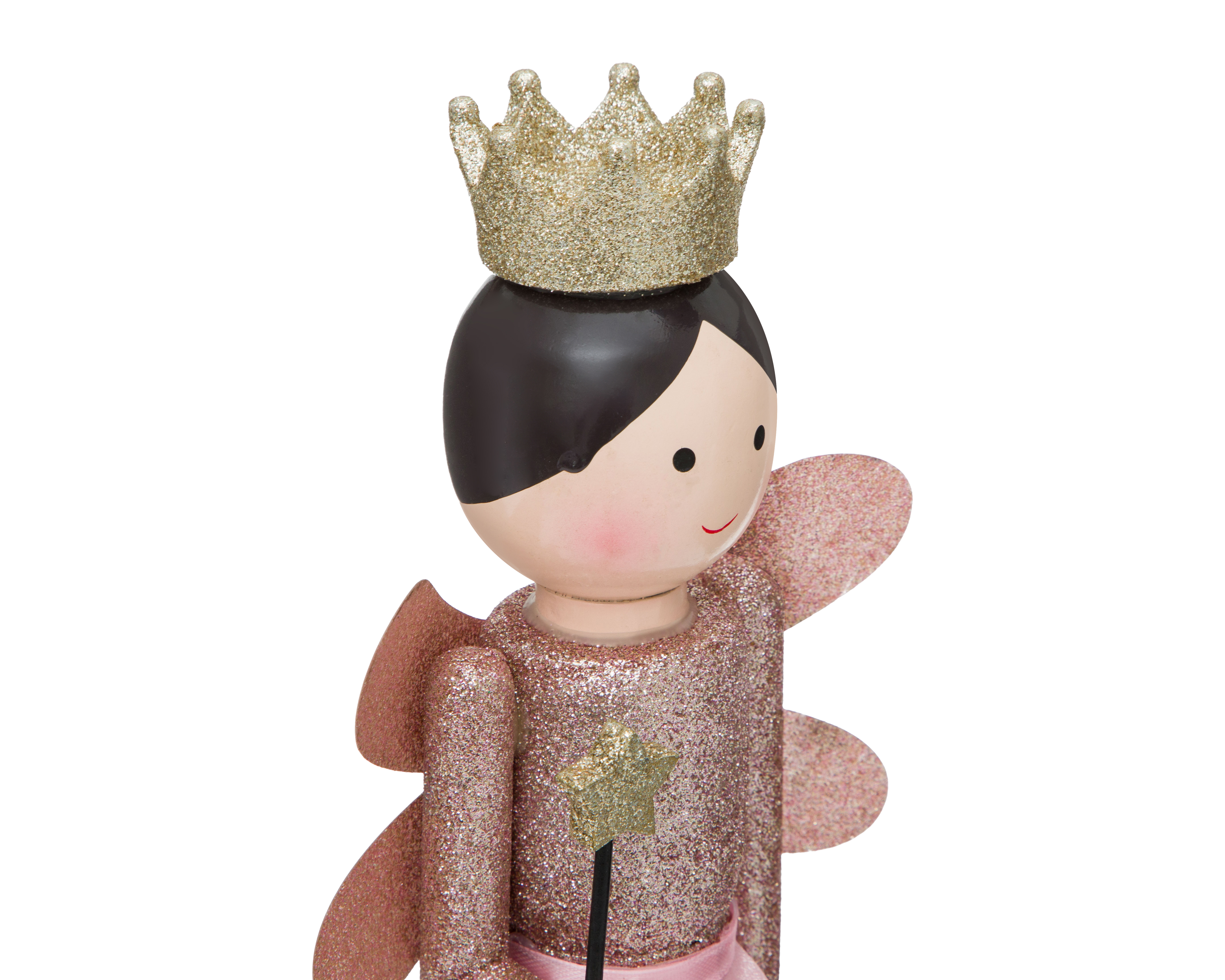 Foto 5 pulgar | Foto 4 | Figura Decorativa Hada de Navidad Princess de Madera