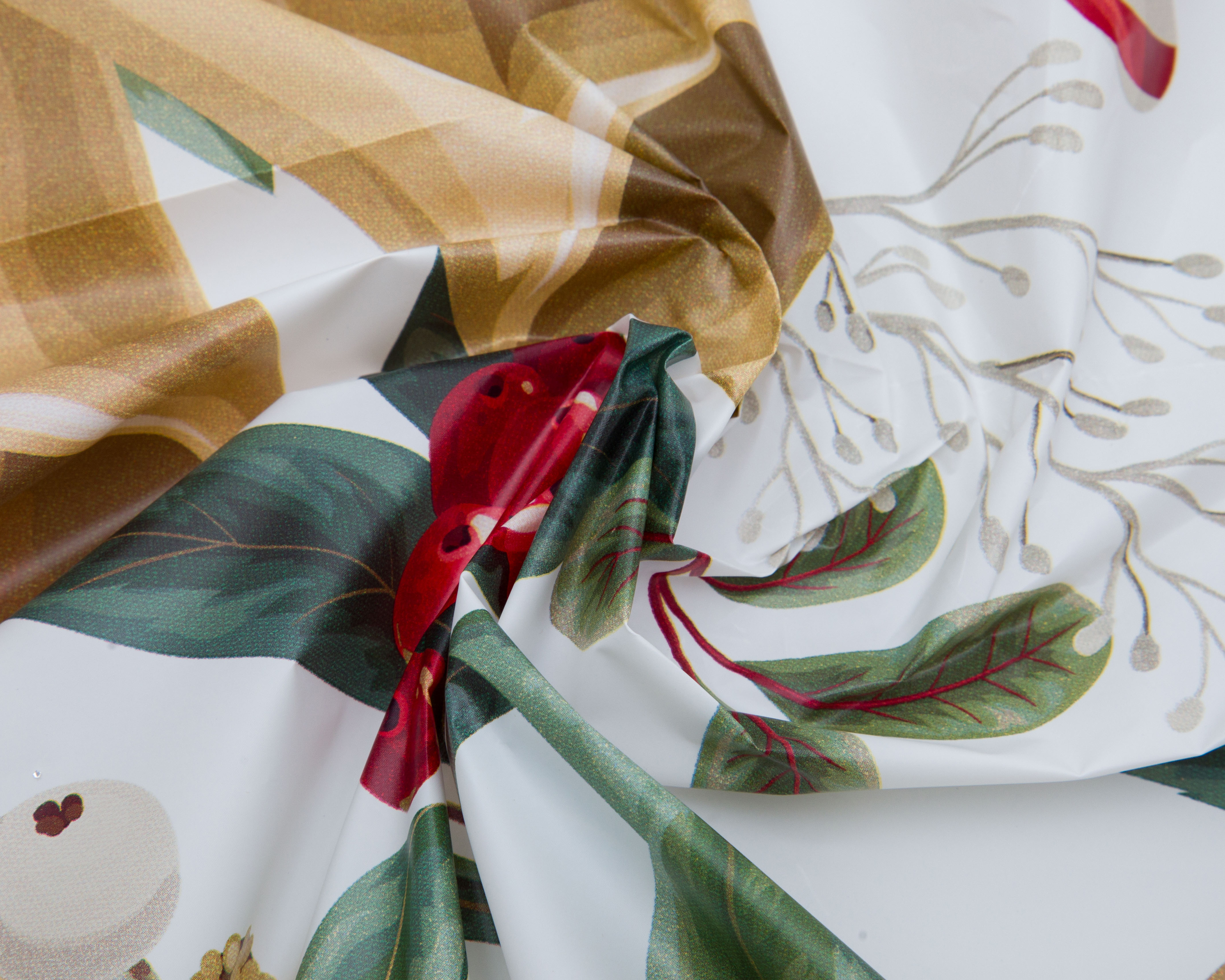 Foto 4 | Foto 4 | Mantel para Mesa Navideño Starhaus Poinsettia 260 x 152 cm