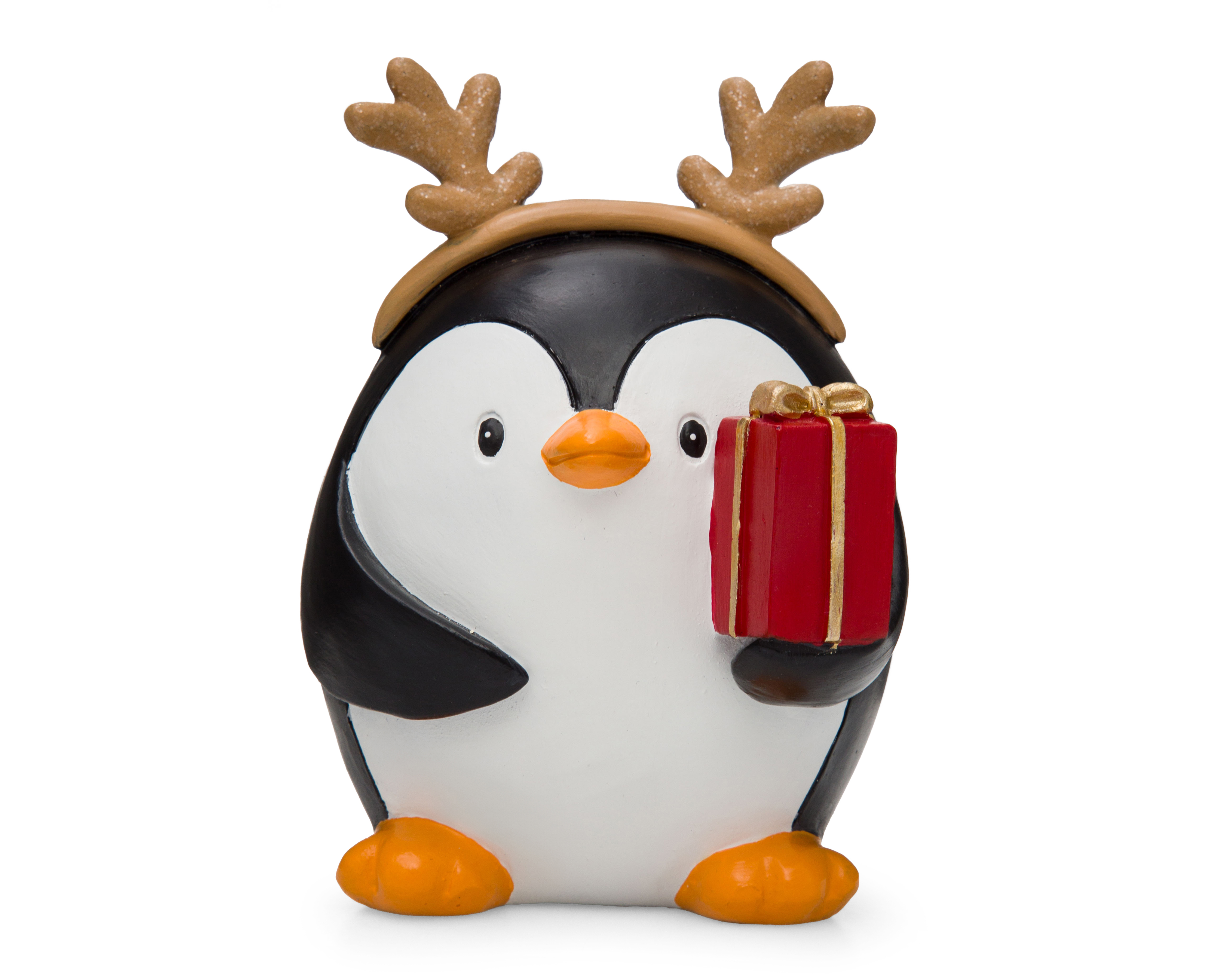 Foto 3 | Foto 3 | Figura Decorativa Pingüino de Navidad Patty de Resina