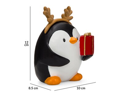 Foto 6 | Foto 6 | Figura Decorativa Pingüino de Navidad Patty de Resina