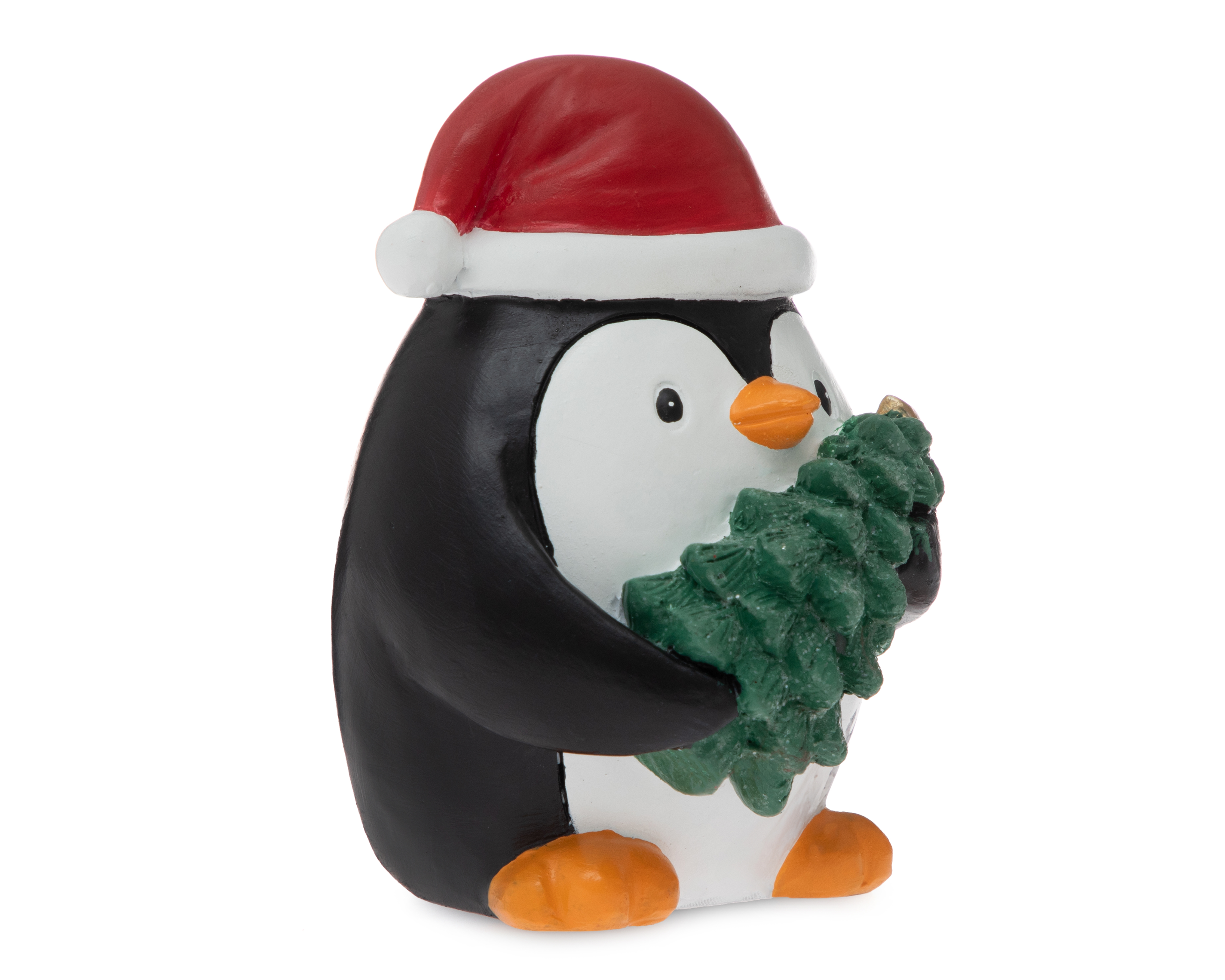 Figura Decorativa Pingüino de Navidad Letty de Resina