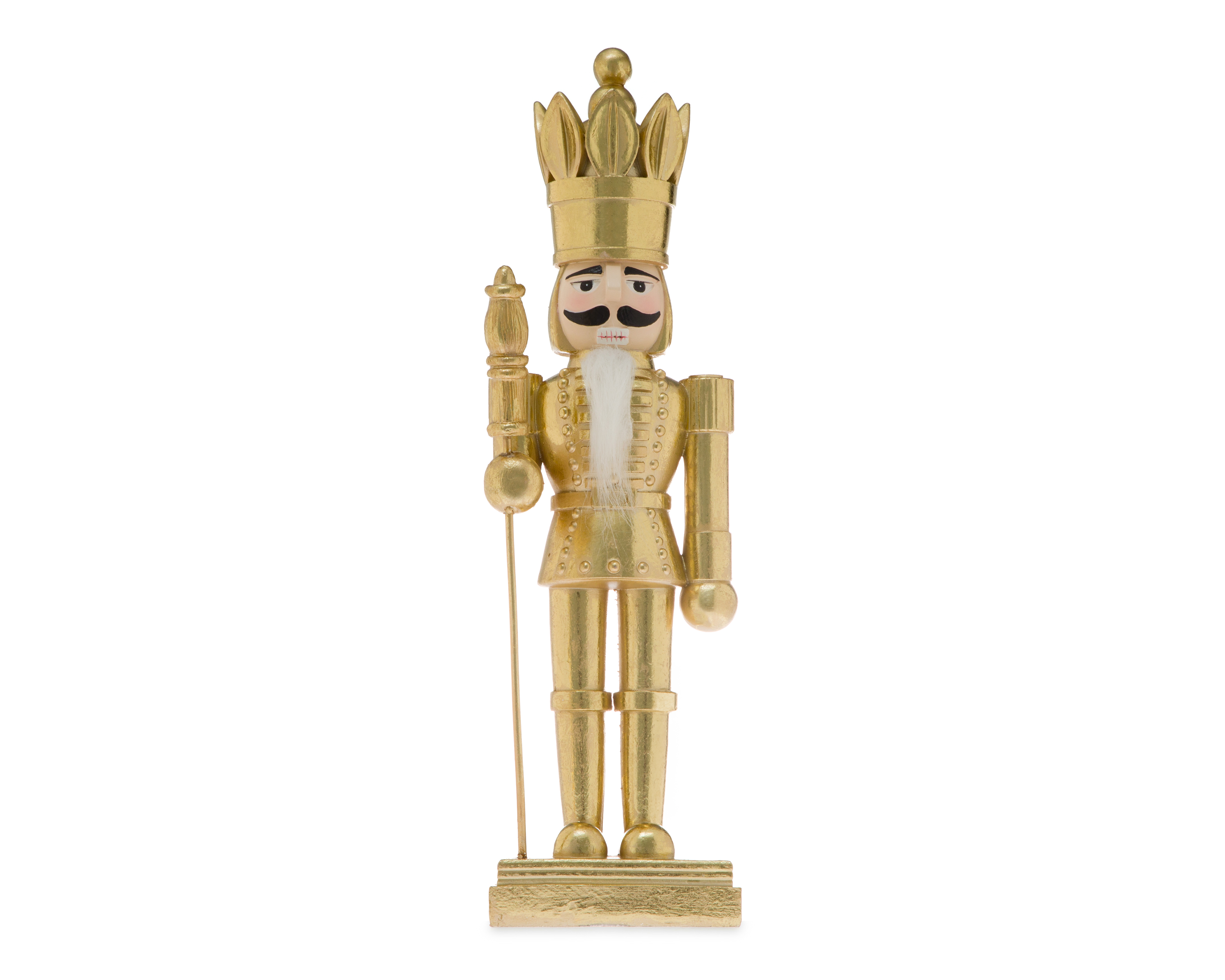 Foto 1 | Foto 1 | Figura Decorativa Cascanueces de Navidad Gold Nutcracker de Resina