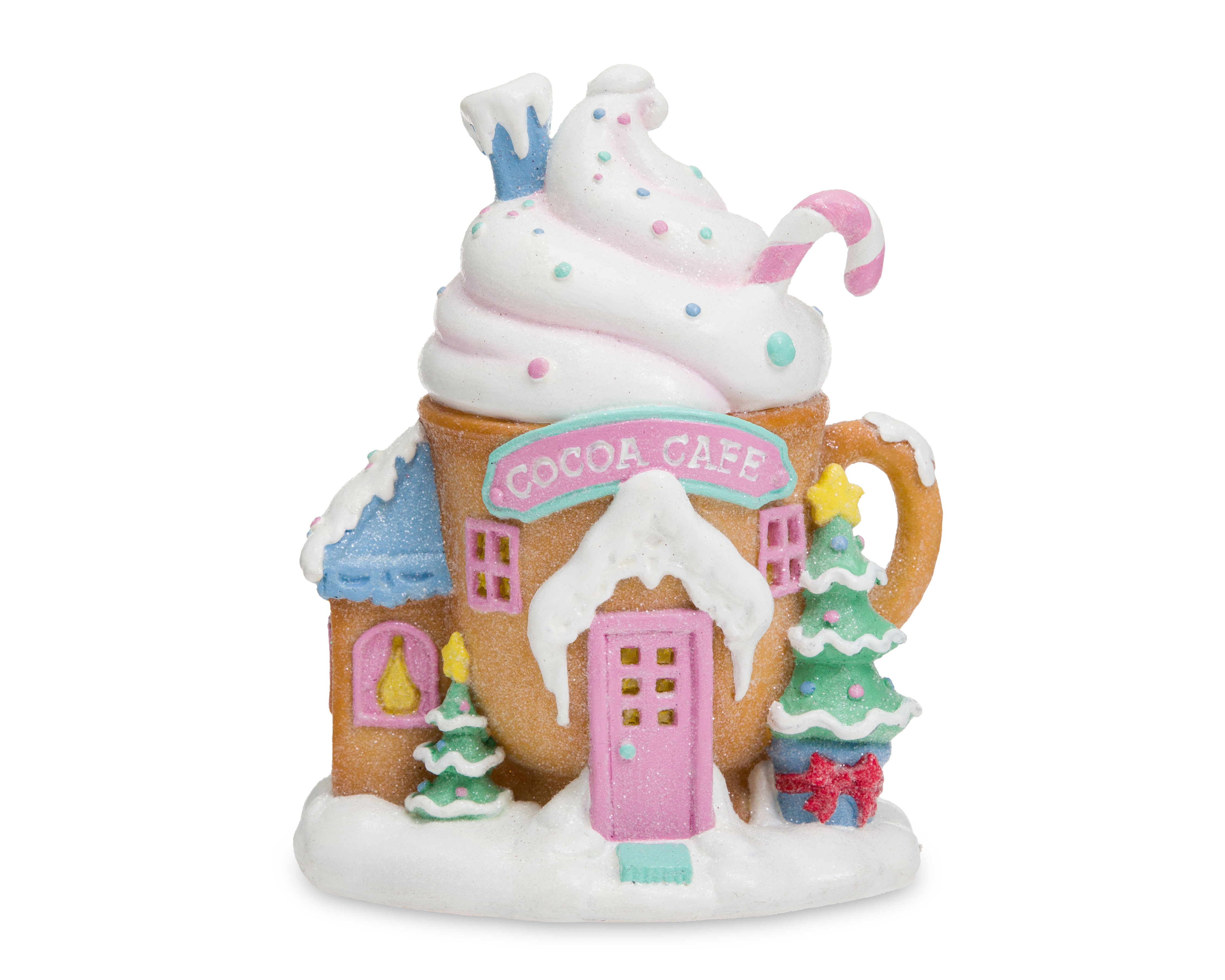 Foto 2 | Foto 2 | Escultura Decorativa de Casa de Navidad Fantasy House de Resina