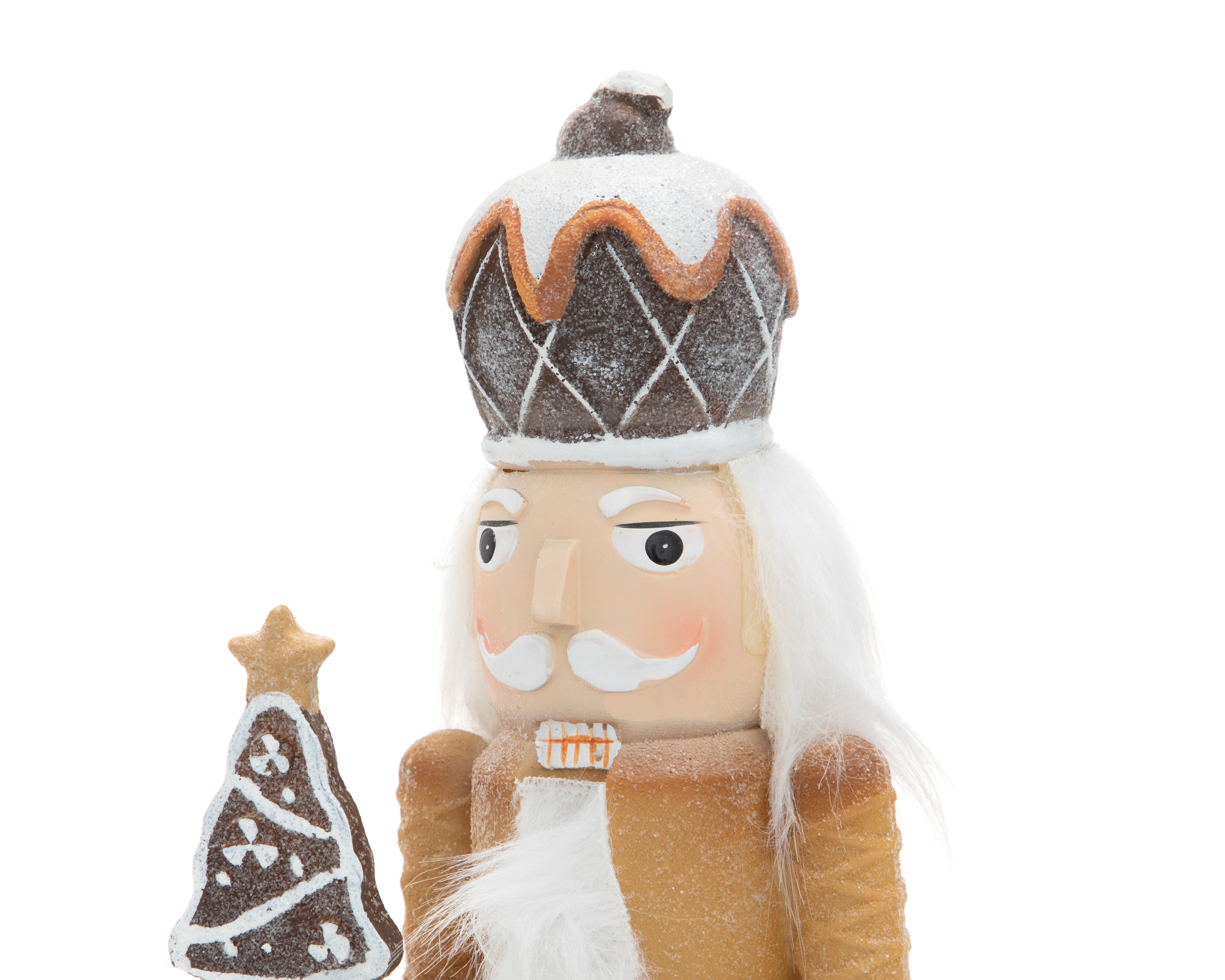 Foto 5 pulgar | Foto 4 | Figura Decorativa Cascanueces de Navidad Craft Nutcracker B de Resina