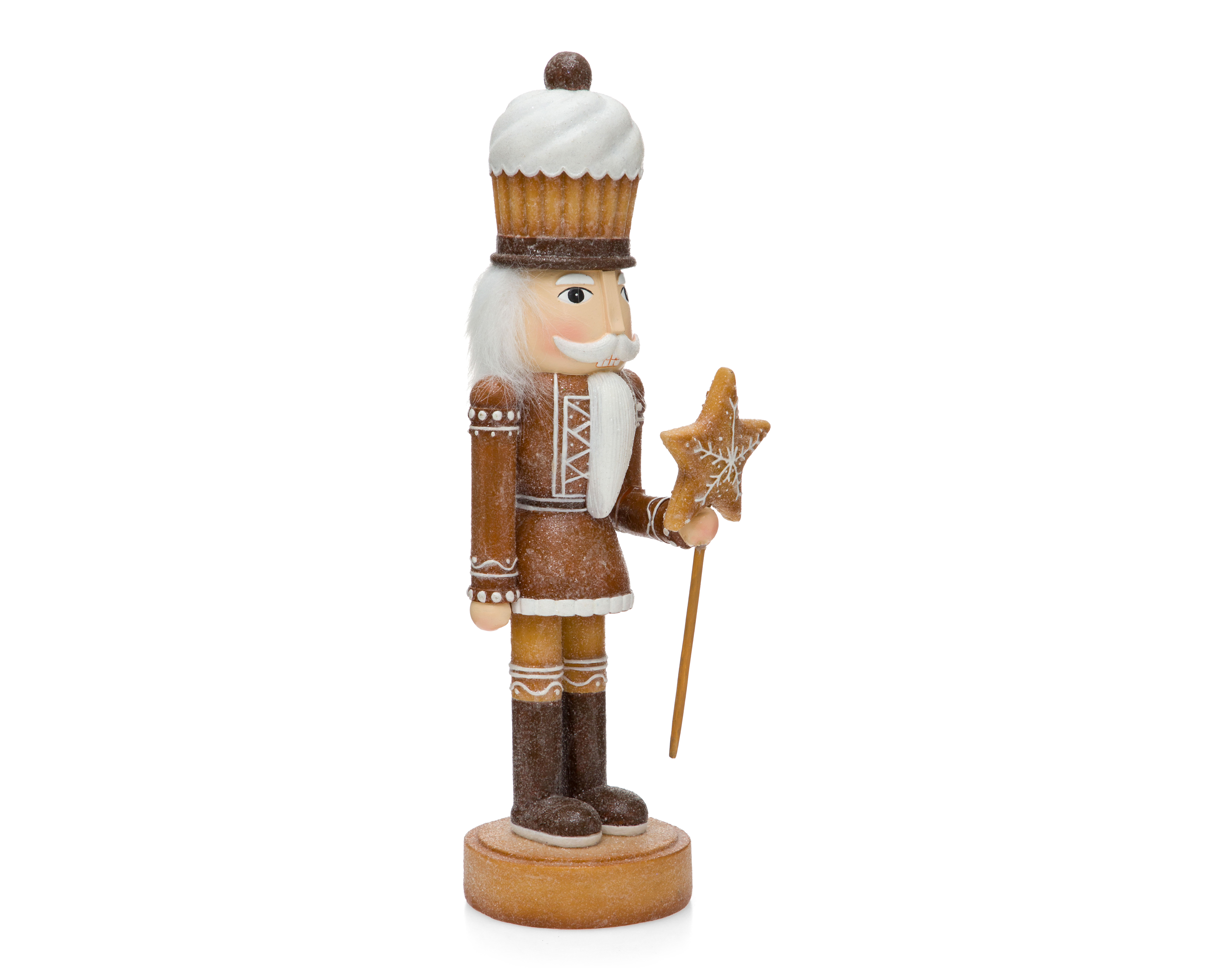 Foto 4 pulgar | Foto 3 | Figura Decorativa Cascanueces de Navidad Craft Nutcracker A de Resina
