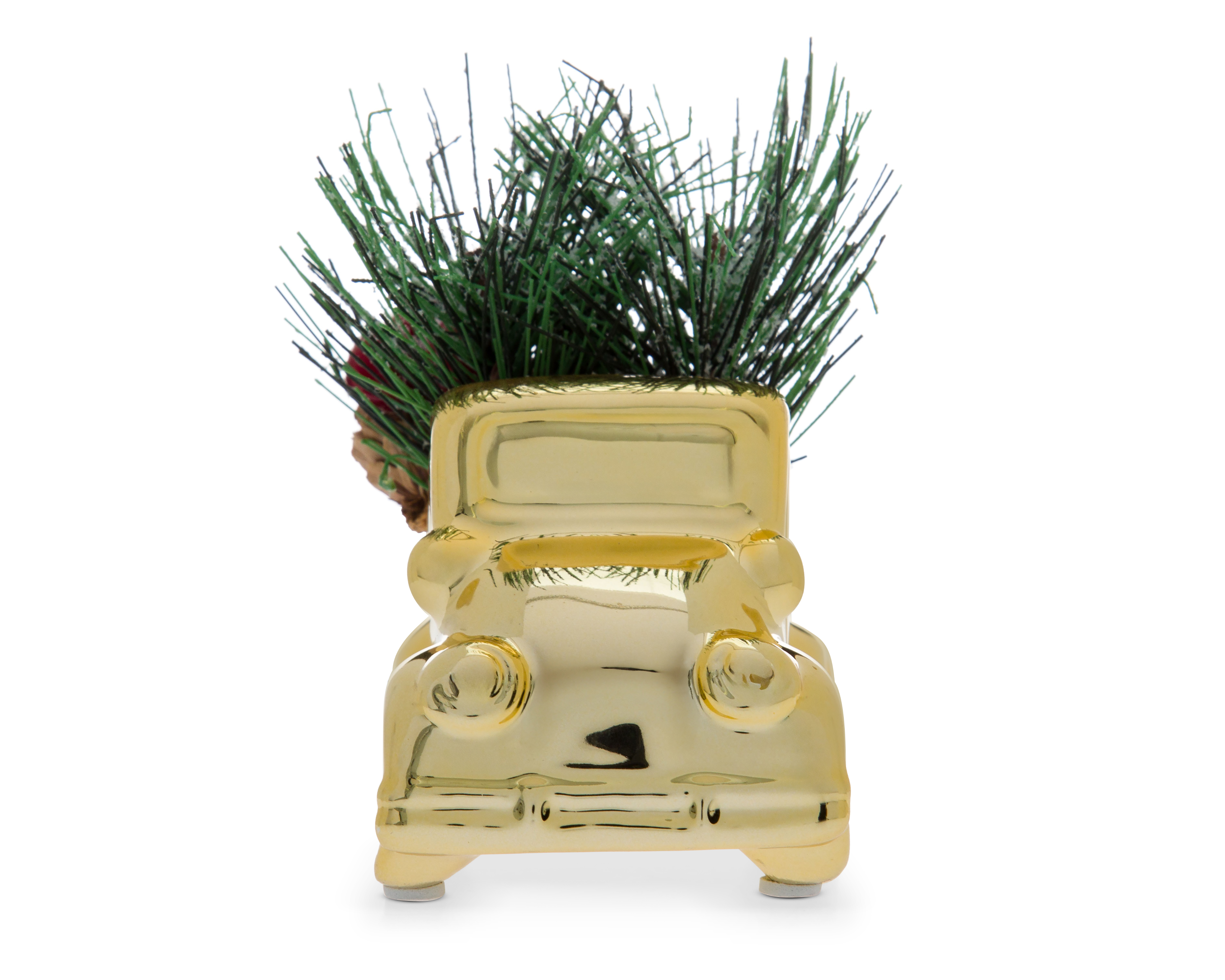 Foto 4 pulgar | Foto 3 | Escultura de Camioneta Gold Car de Cerámica