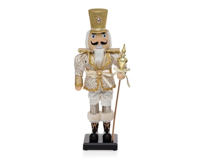 Foto 3 | Foto 3 | Figura Decorativa Cascanueces Navideño Metalic Men de Plástico