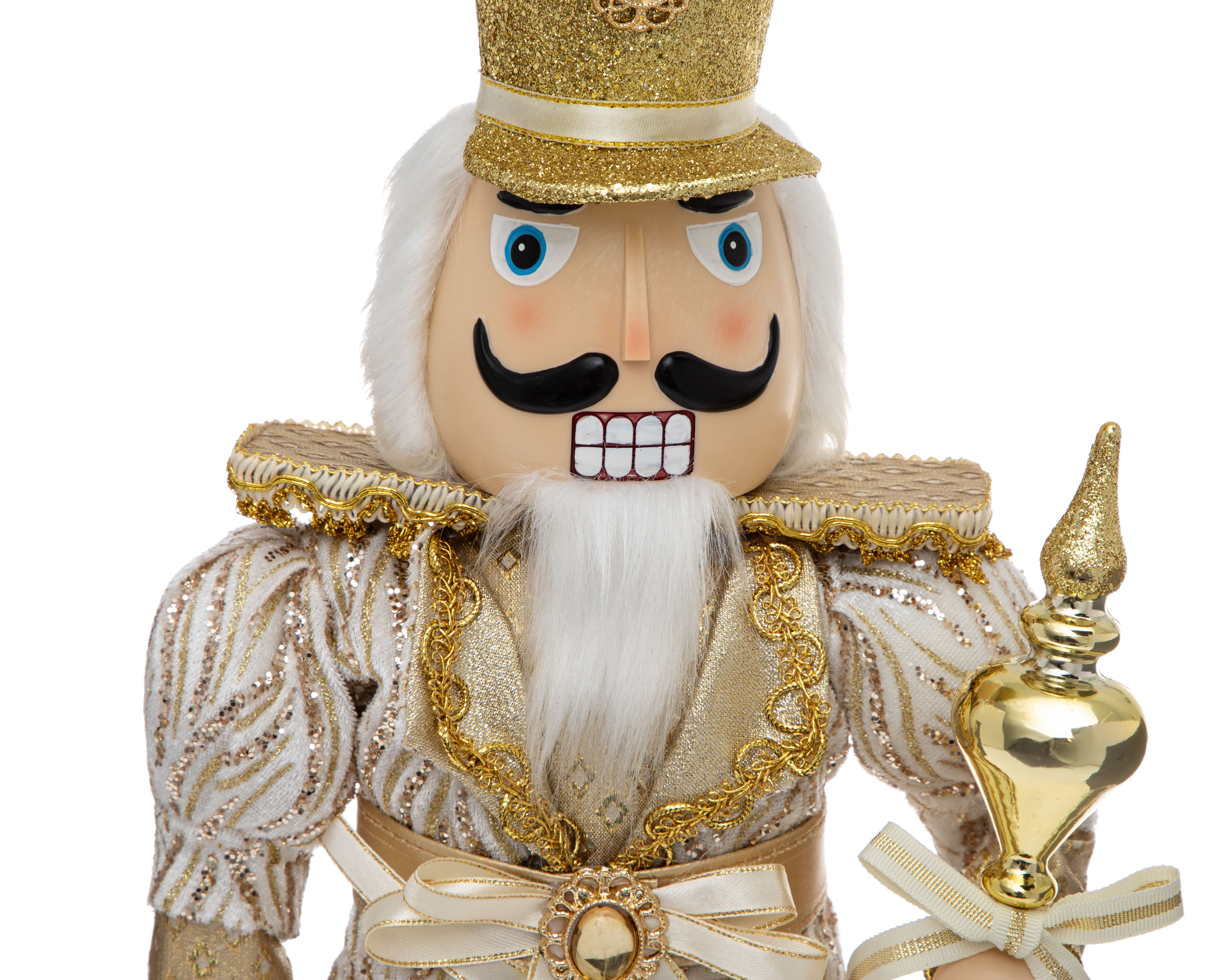 Foto 5 pulgar | Foto 4 | Figura Decorativa Cascanueces Navideño Metalic Men de Plástico