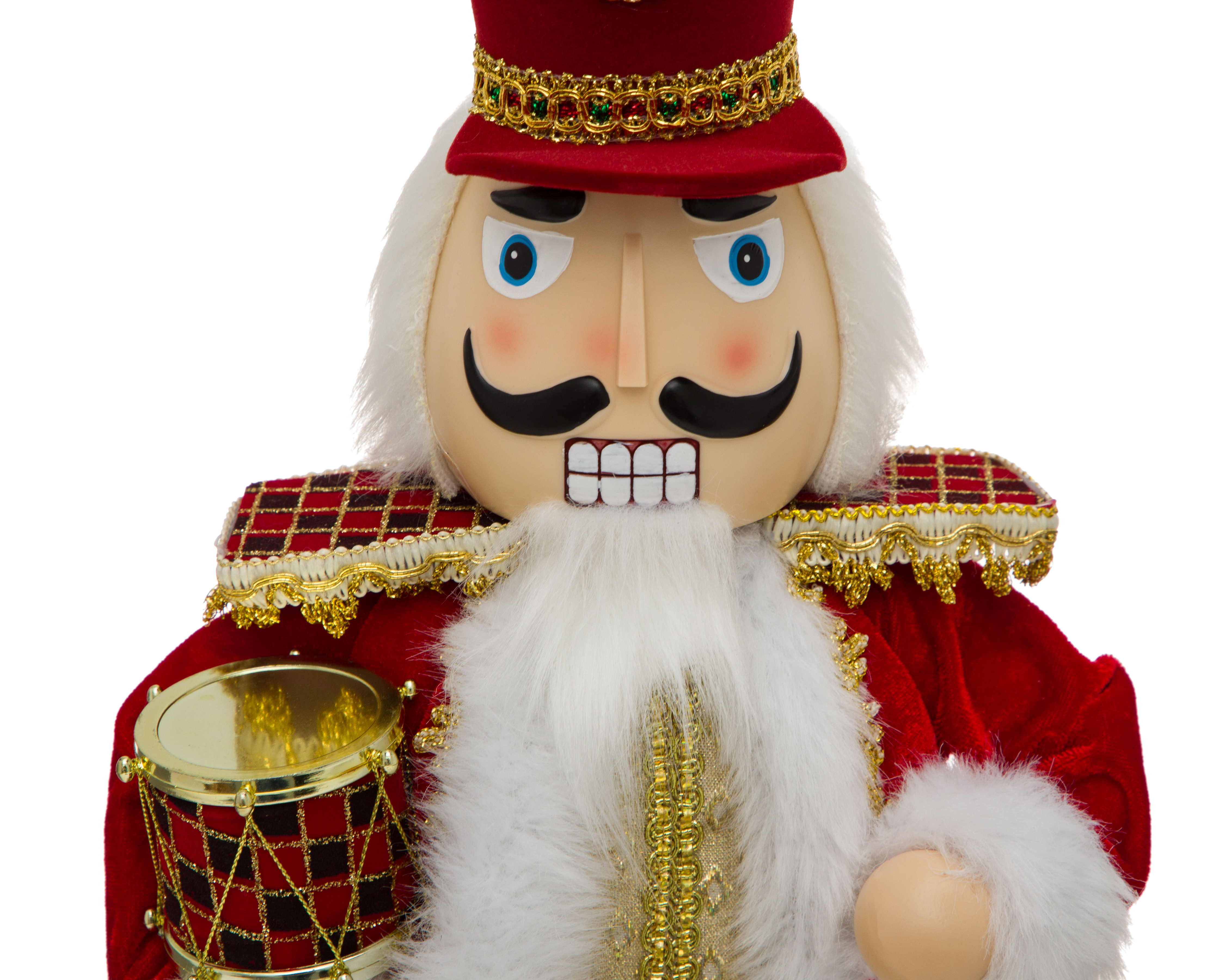 Foto 5 pulgar | Foto 4 | Figura Decorativa Cascanueces Navideño Tradi Men de Plástico