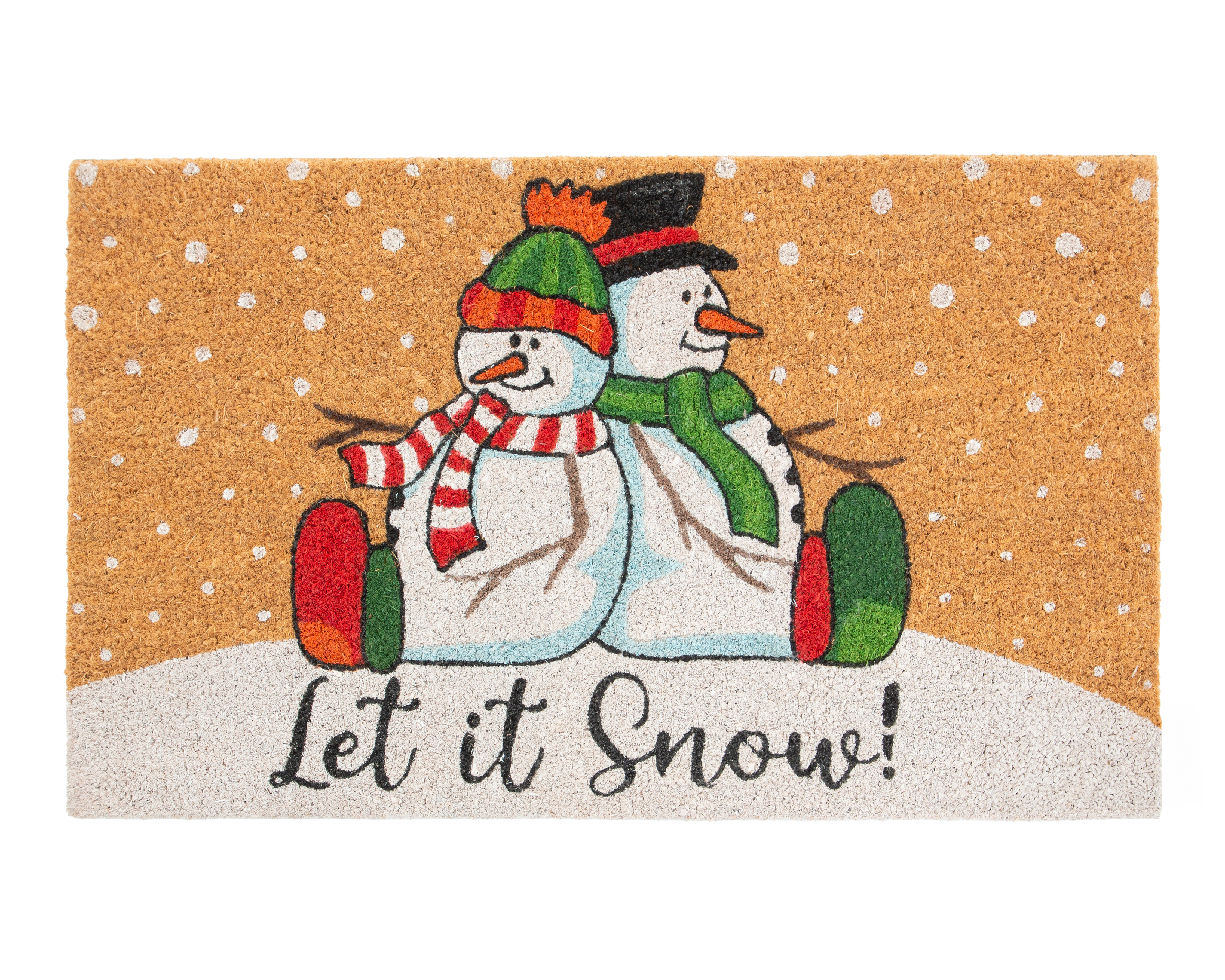 Tapete de Entrada Snowy Friends 75 x 46 cm