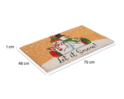 Foto 6 | Foto 6 | Tapete de Entrada Snowy Friends 75 x 46 cm