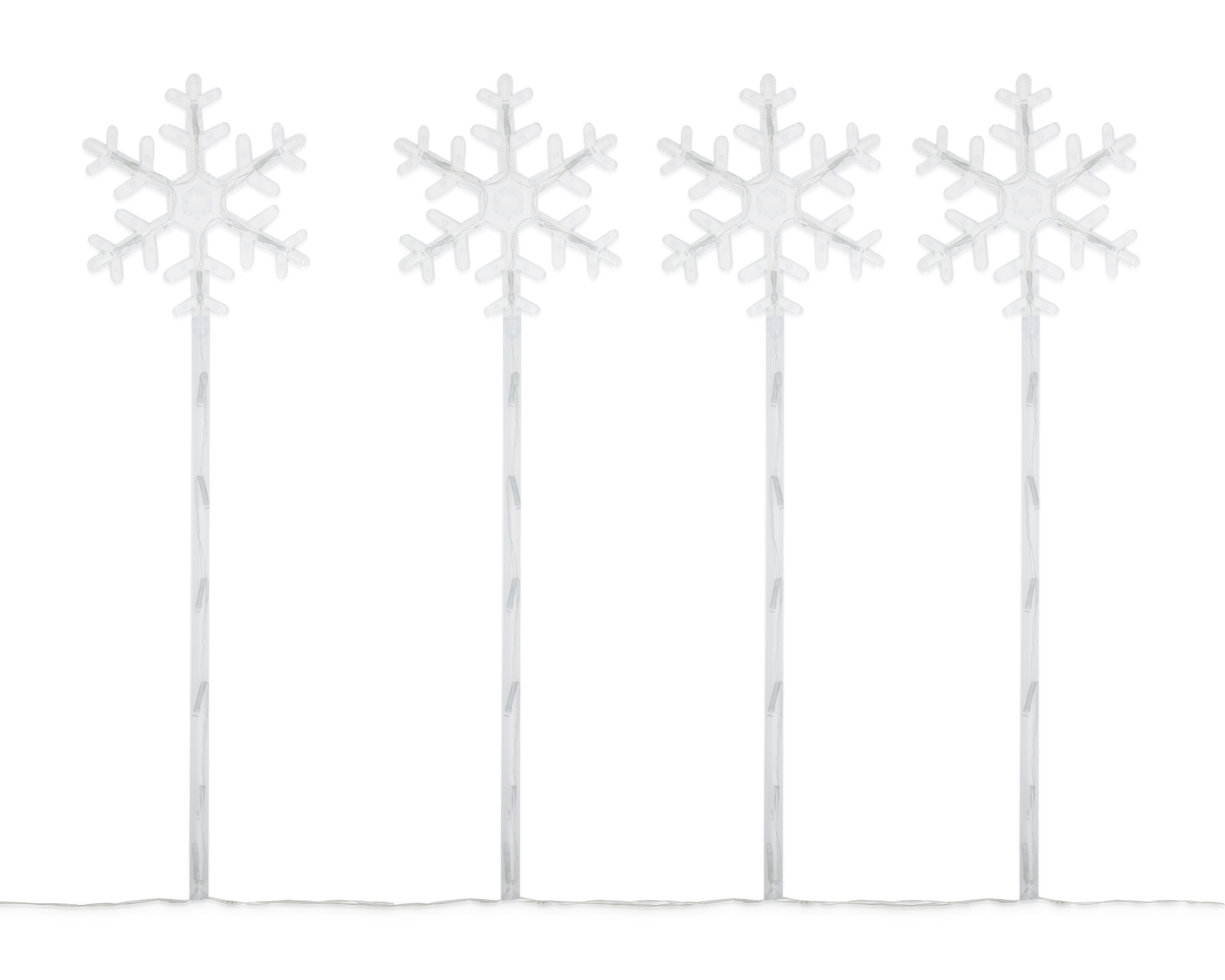 Luces Snowflakes Lights 4 Luces Blancas