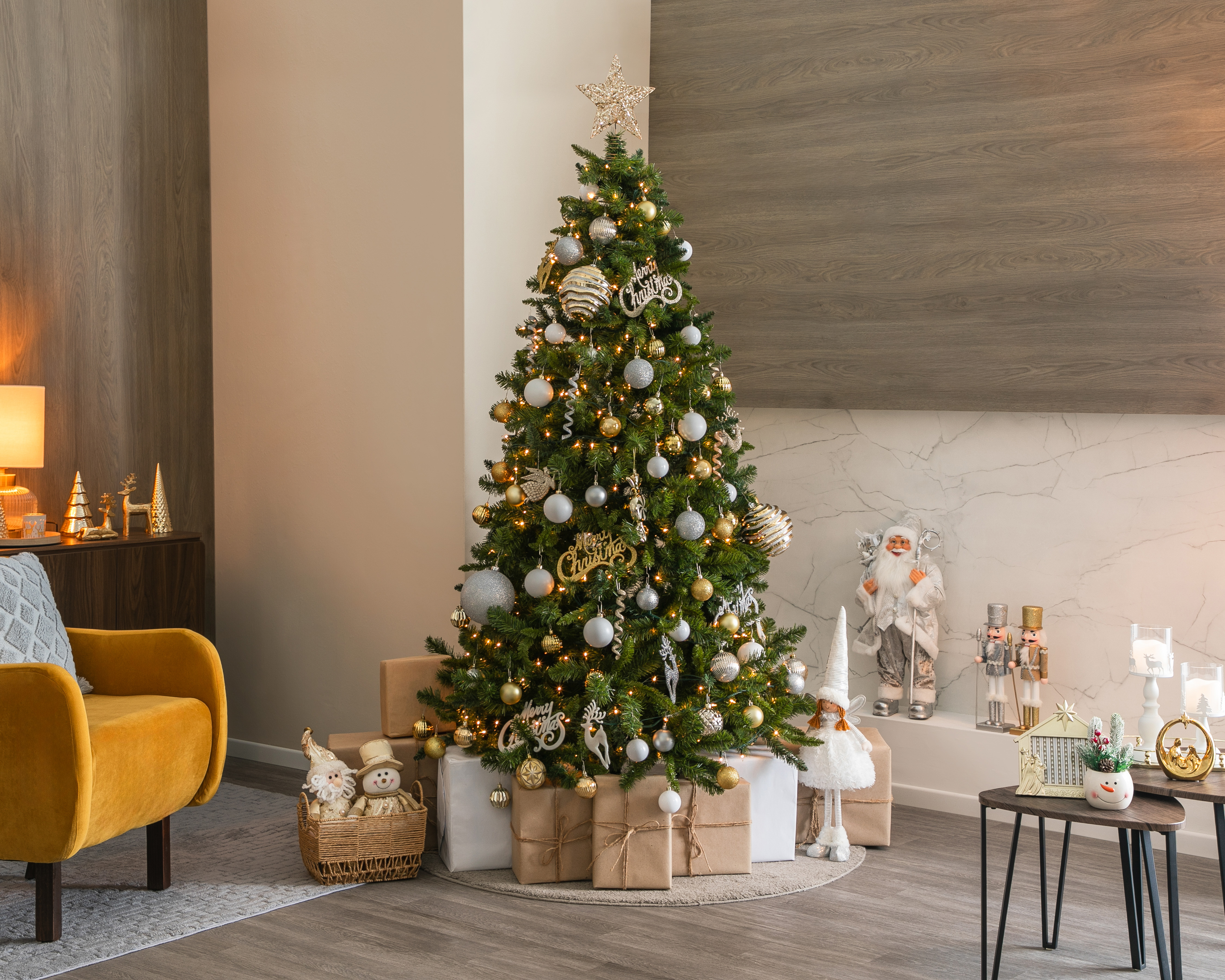 Foto 1 | Foto 1 | Árbol de Navidad Pinea 224 cm
