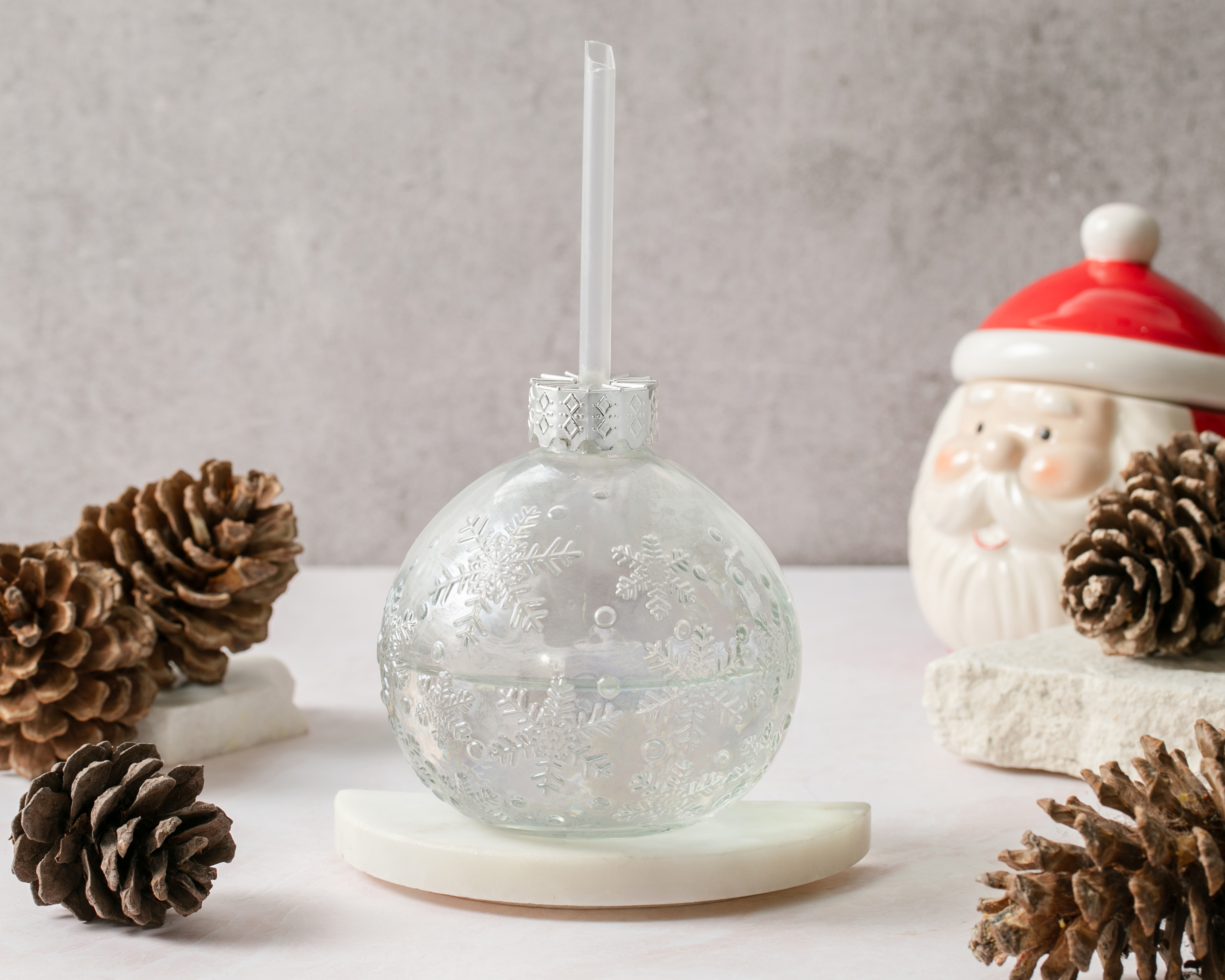 Foto 4 | Foto 4 | Vaso de Vidrio Navideño 420 ml