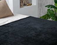 Manta Individual Starhaus Tibetano Negra