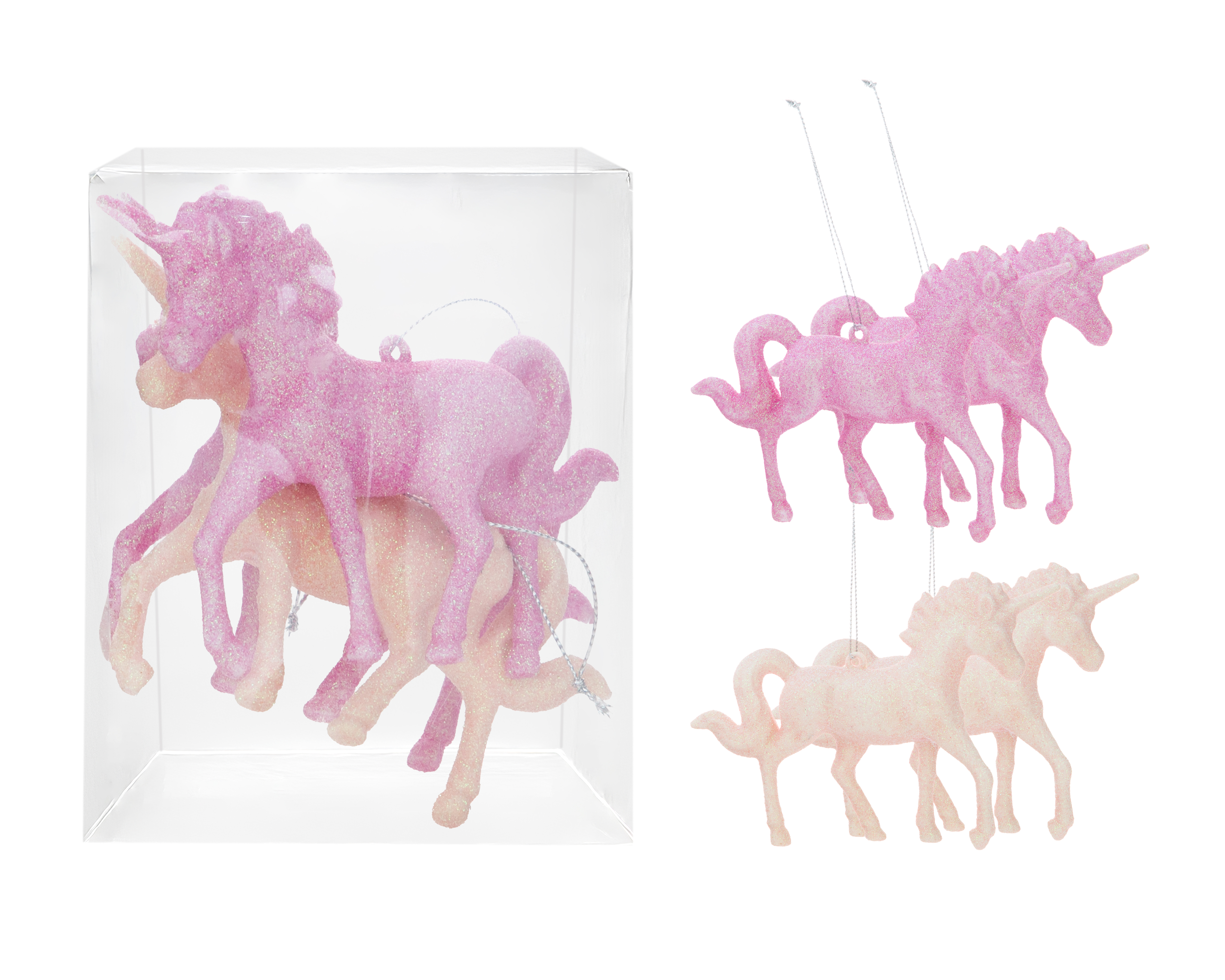 Accesorio para Árbol Starhaus Unicorns 4 Piezas