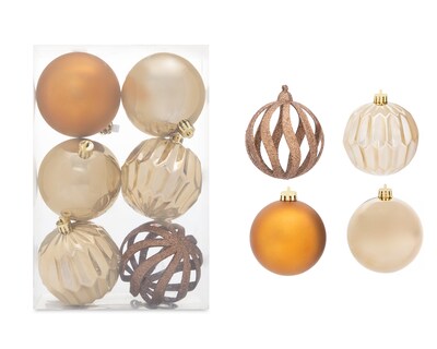 Foto 1 | Foto 1 | Esferas Navideñas Coppest 6 Piezas