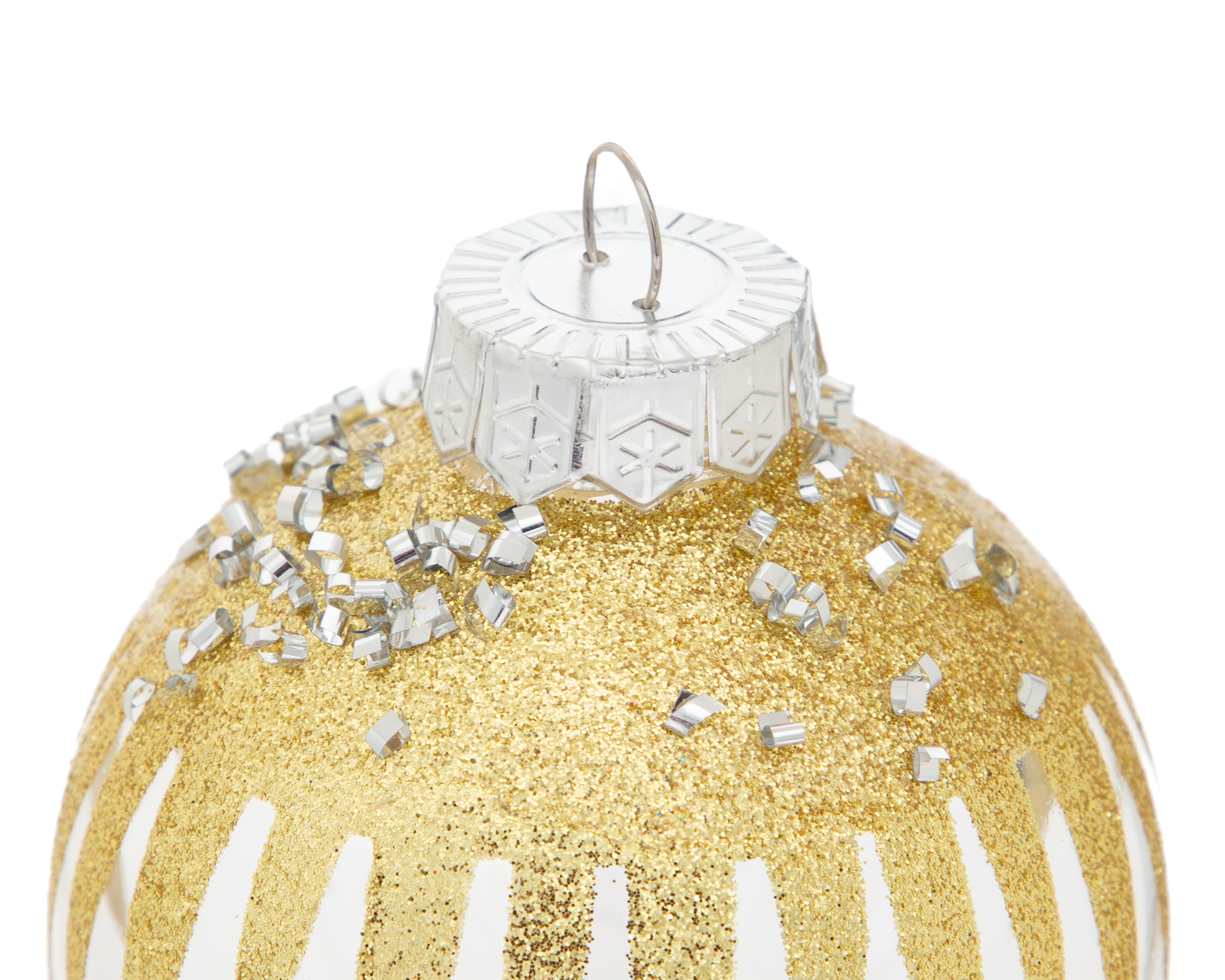 Foto 5 pulgar | Foto 4 | Esferas Navideñas Glittery 6 Piezas