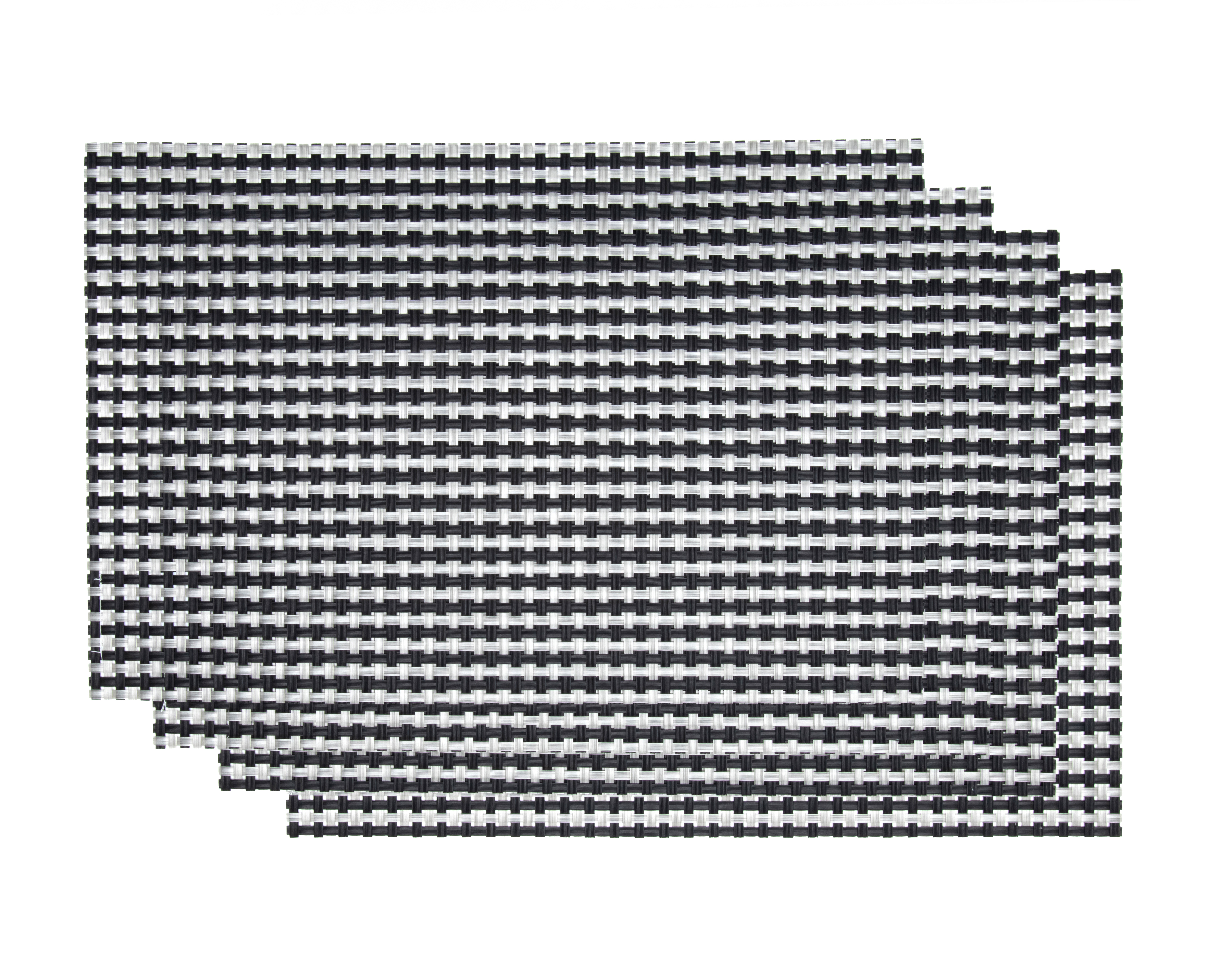 Foto 4 pulgar | Foto 3 | Mantel Individual Negro Starhaus Lisset 4 Piezas