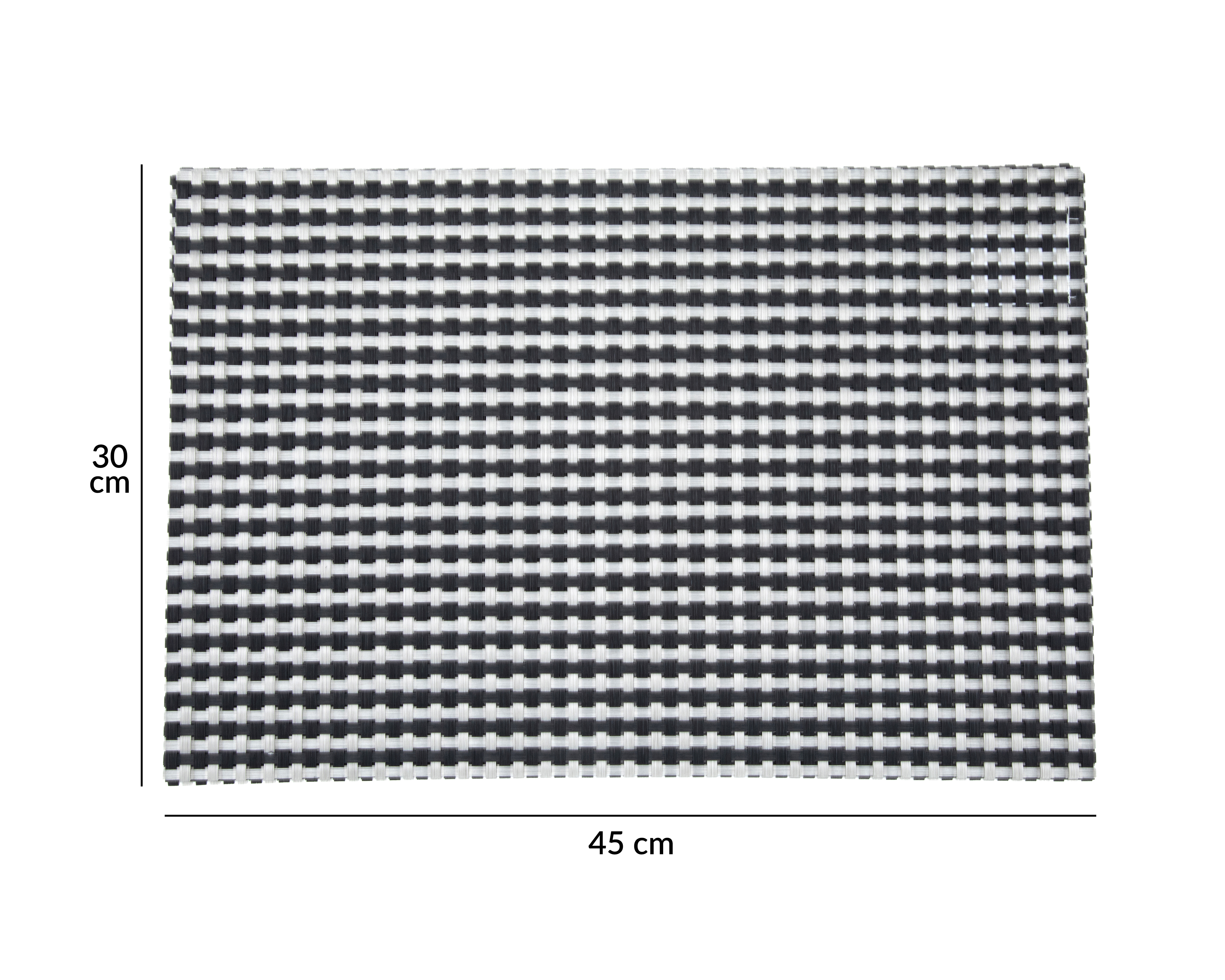 Foto 6 | Foto 6 | Mantel Individual Negro Starhaus Lisset 4 Piezas