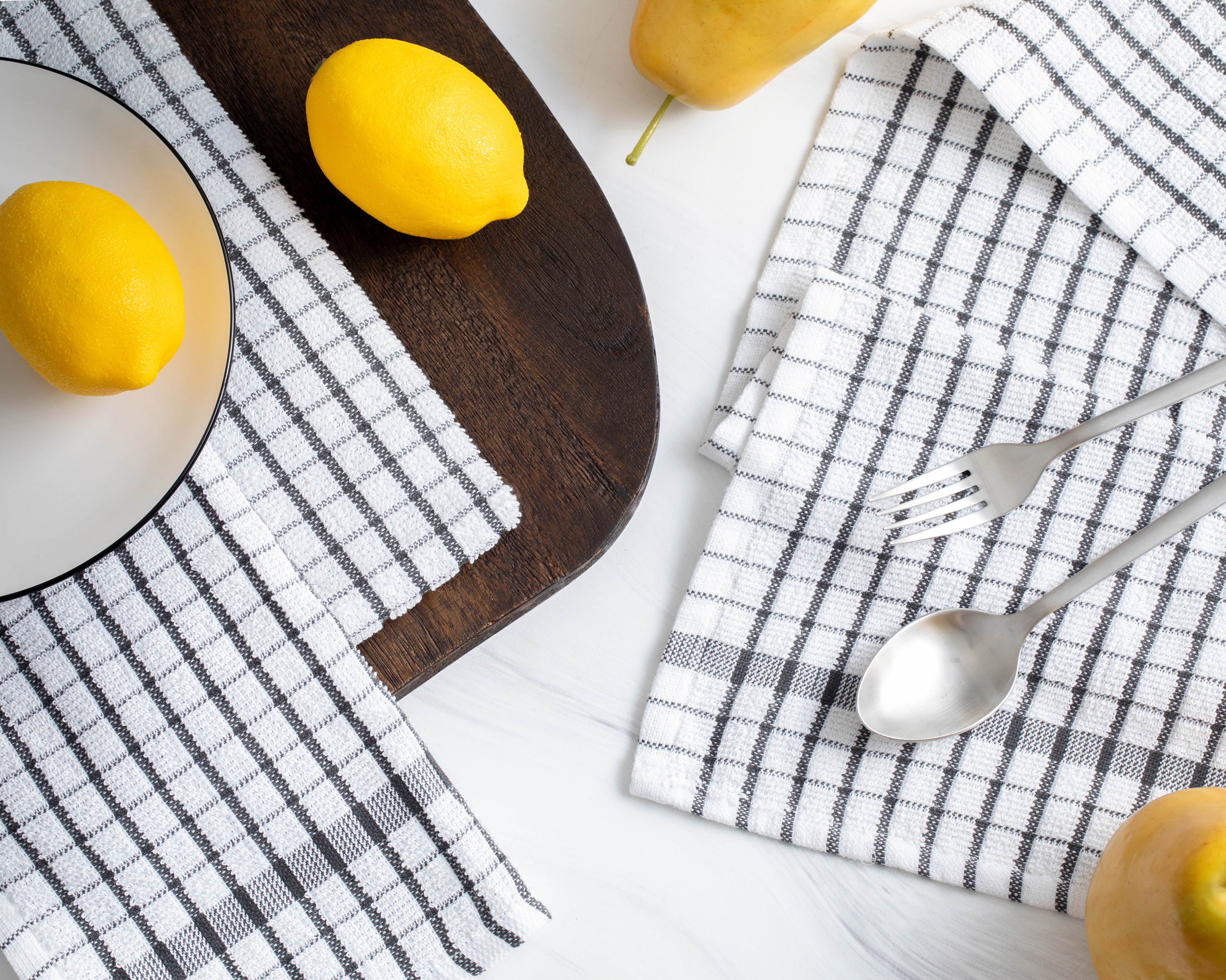 Foto 5 pulgar | Foto 4 | Toalla de Cocina Lirio Blanco 3 Piezas