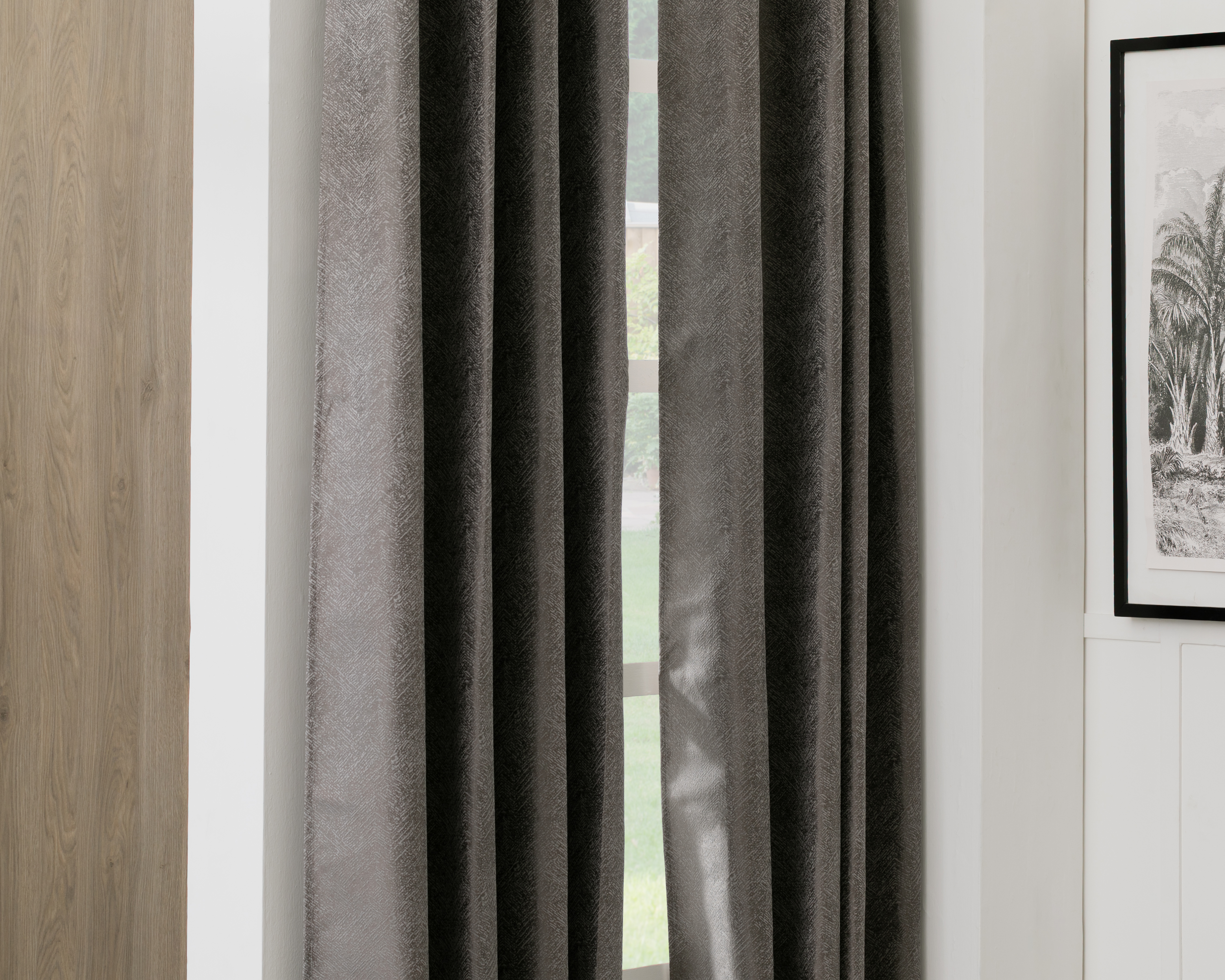 Foto 2 pulgar | Foto 1 | Cortina Edenna 140 x 225 Gris