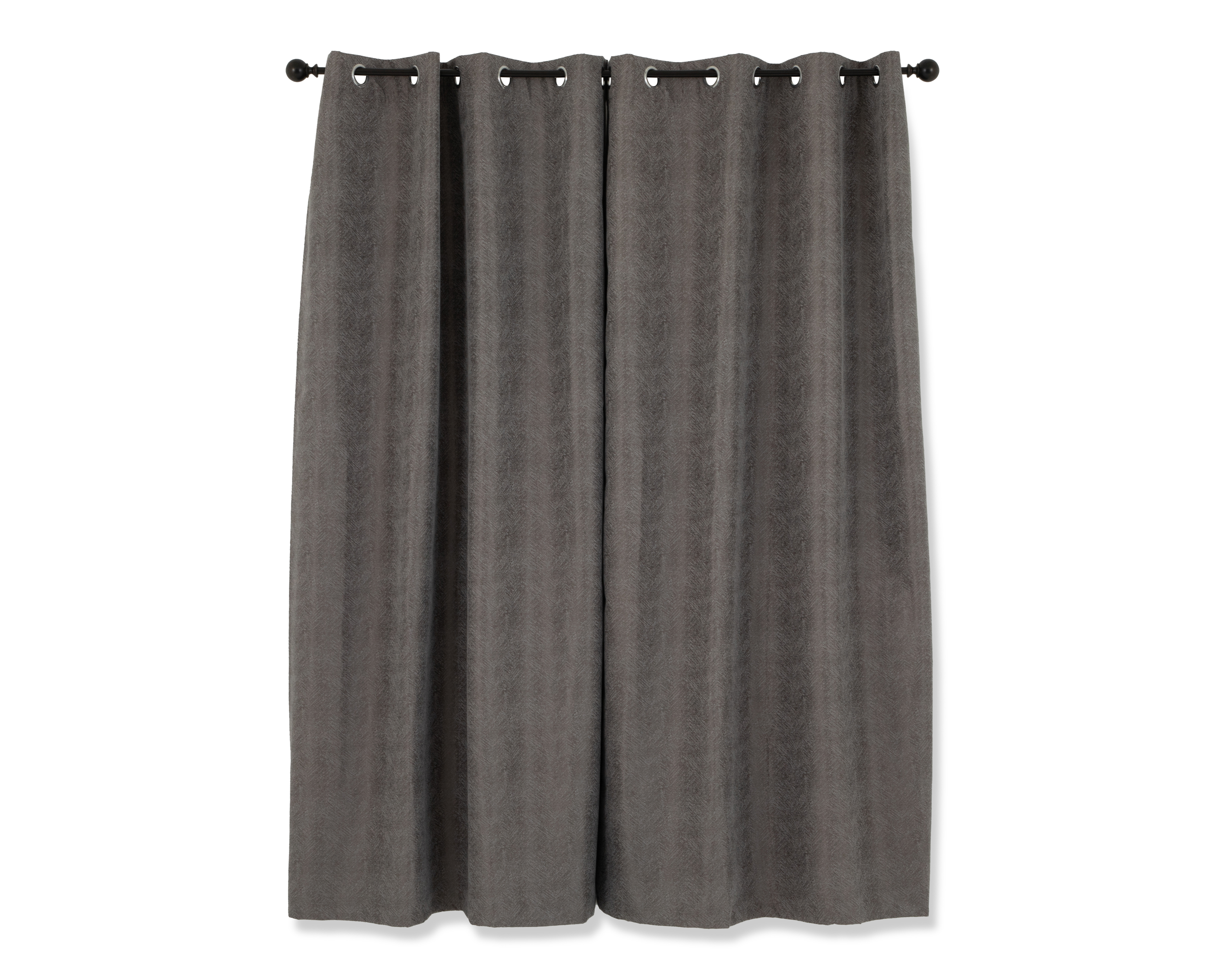 Foto 2 | Foto 2 | Cortina Edenna 140 x 225 Gris