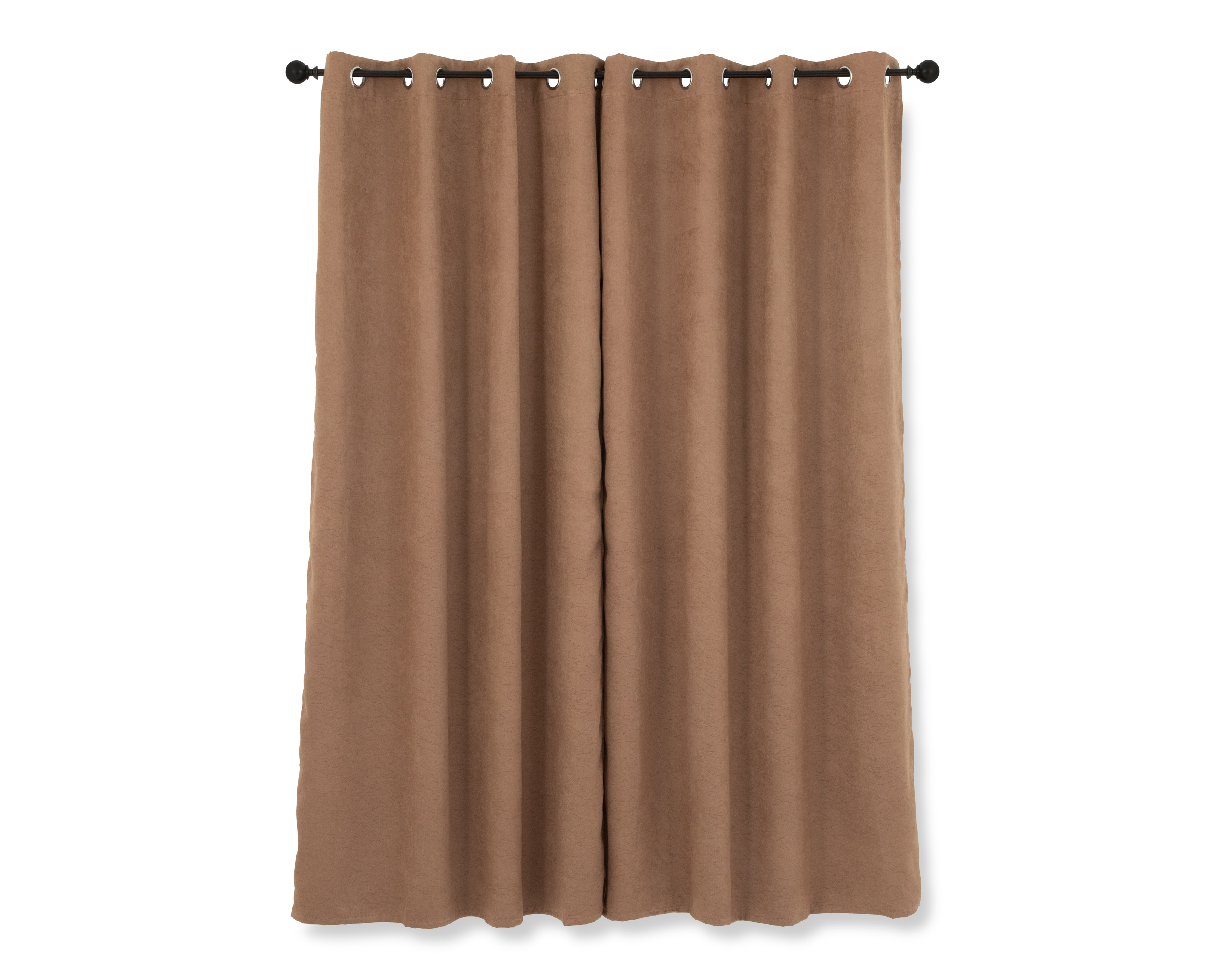 Foto 3 pulgar | Foto 2 | Cortina Ednna 140 x 225 cm Café