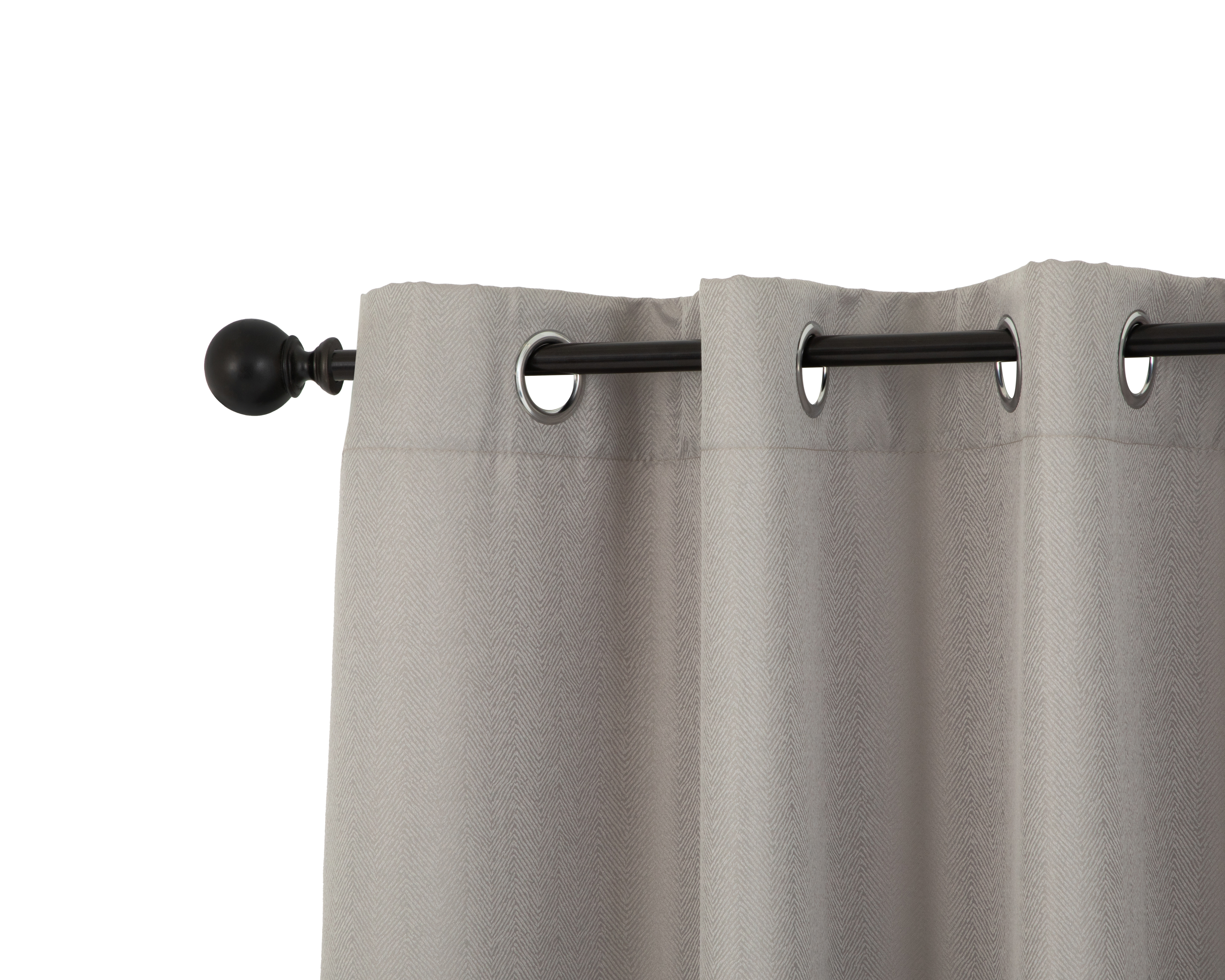 Foto 3 | Foto 3 | Cortina Idunna 140 x 225 cm Gris