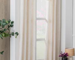 Cortina Irina 140 x 225 cm Beige