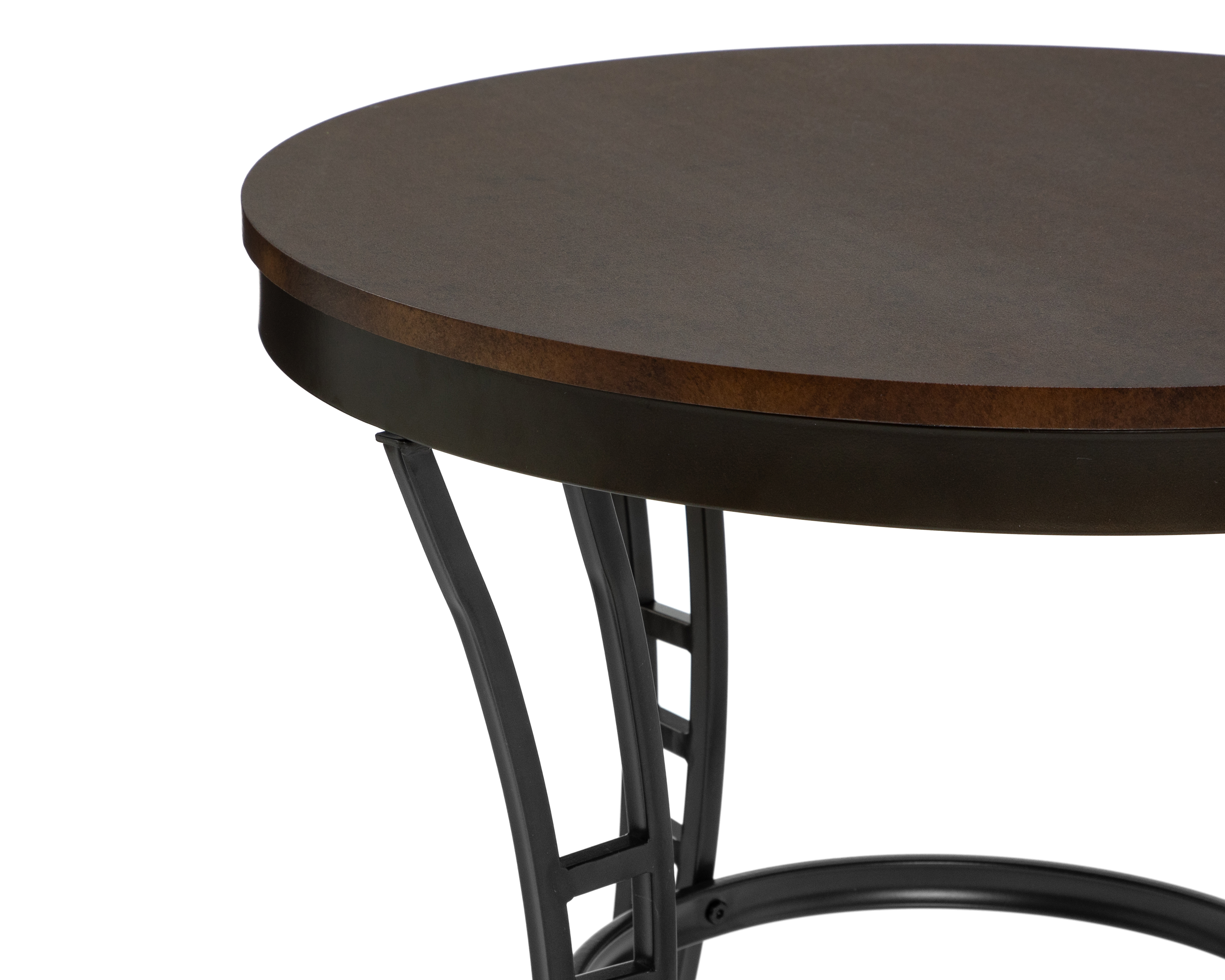 Foto 5 pulgar | Foto 4 | Mesa Lateral Elin color Café estilo Contemporáneo