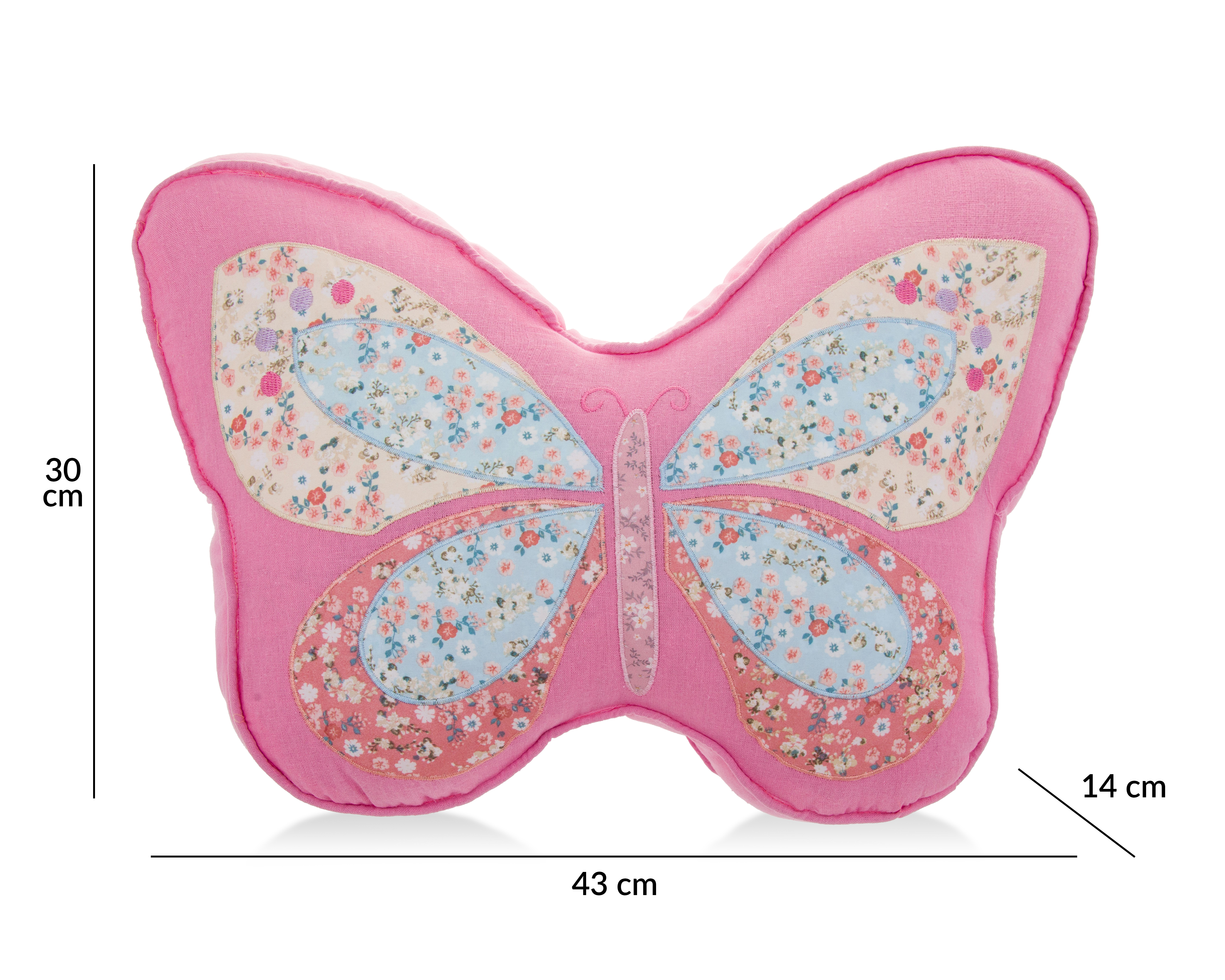 Foto 7 pulgar | Foto 6 | Cojín Decorativo Butterfly