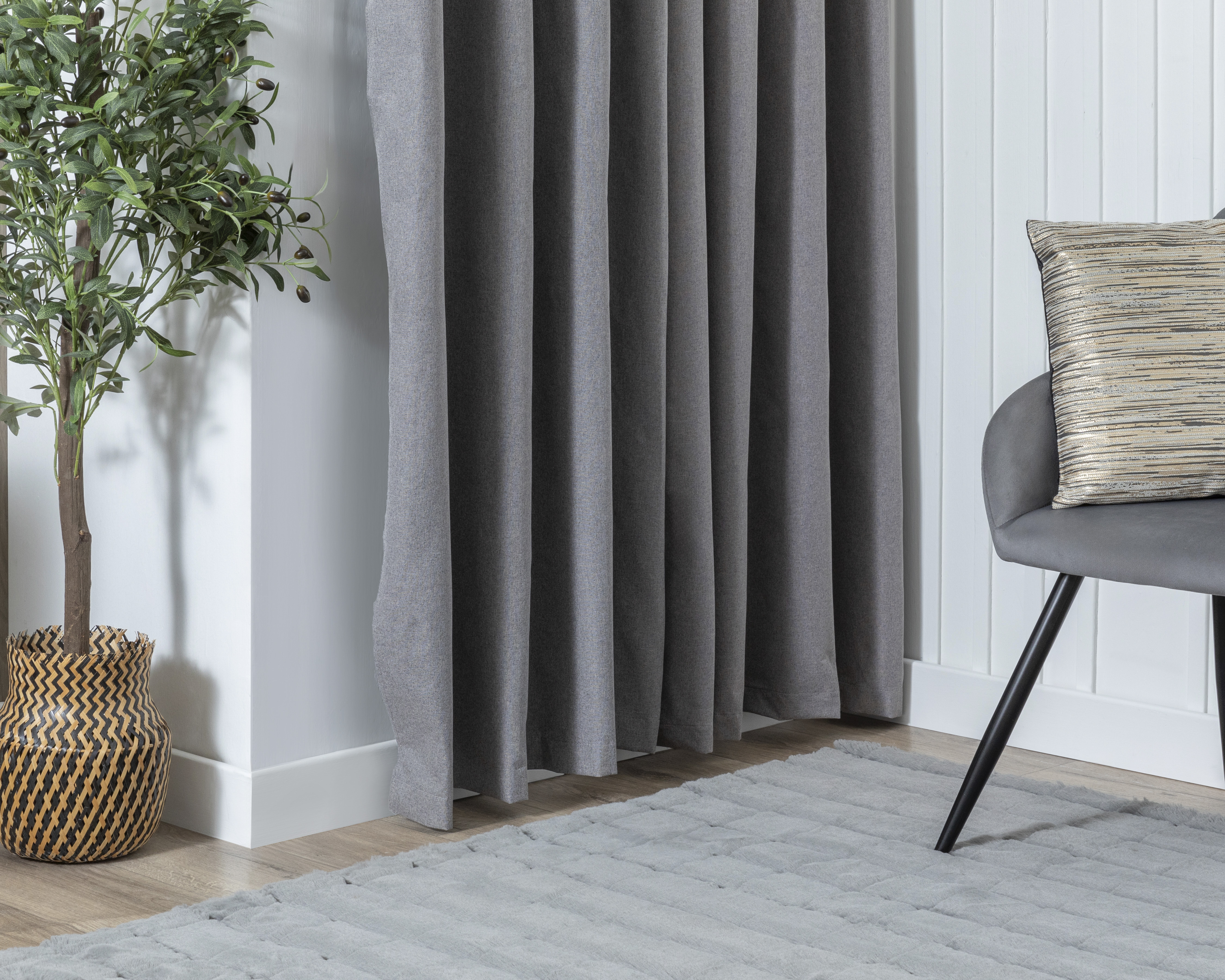 Foto 1 | Foto 1 | Cortina Dannie 137 x 225 cm Gris