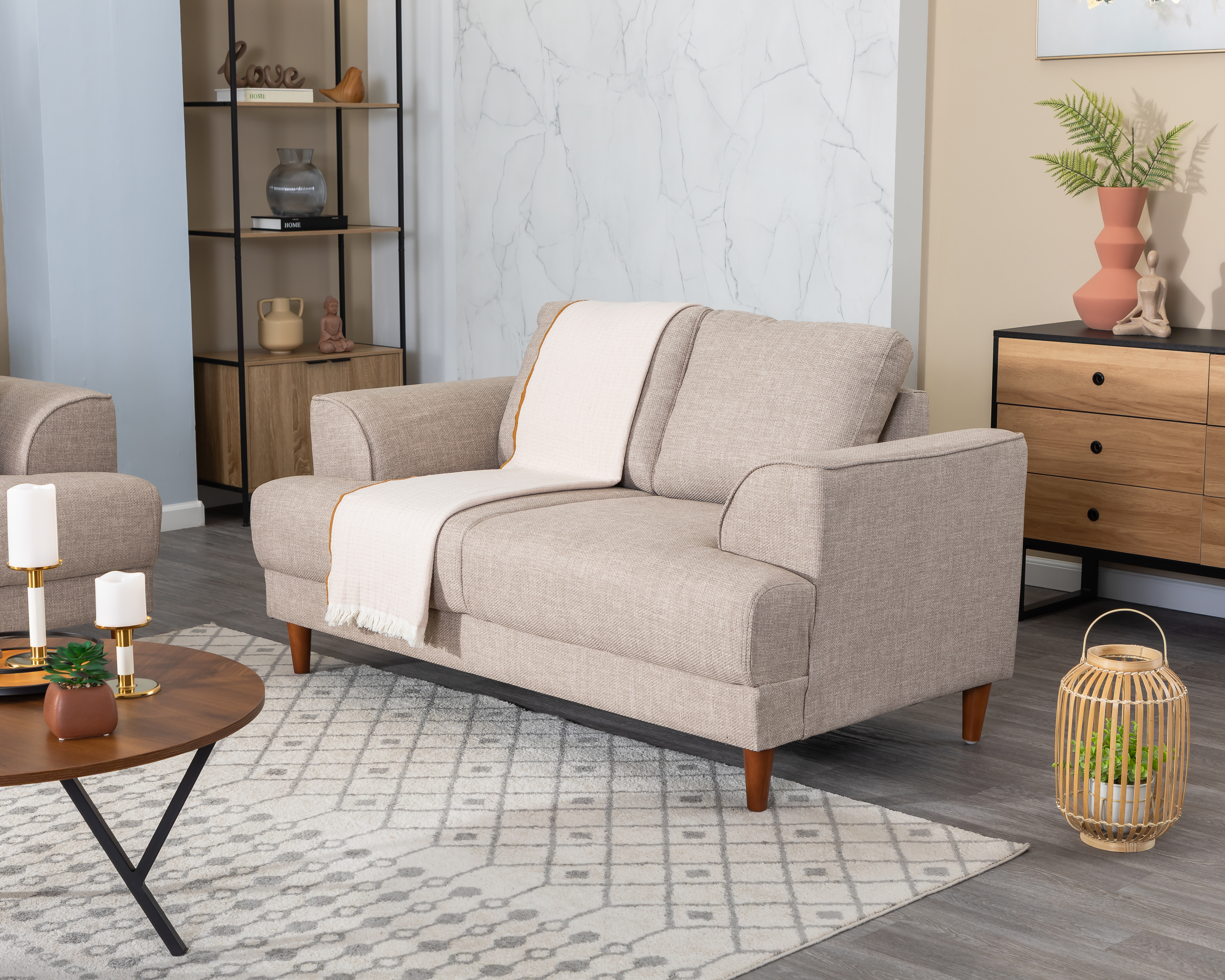 Loveseat Hanna Contemporáneo