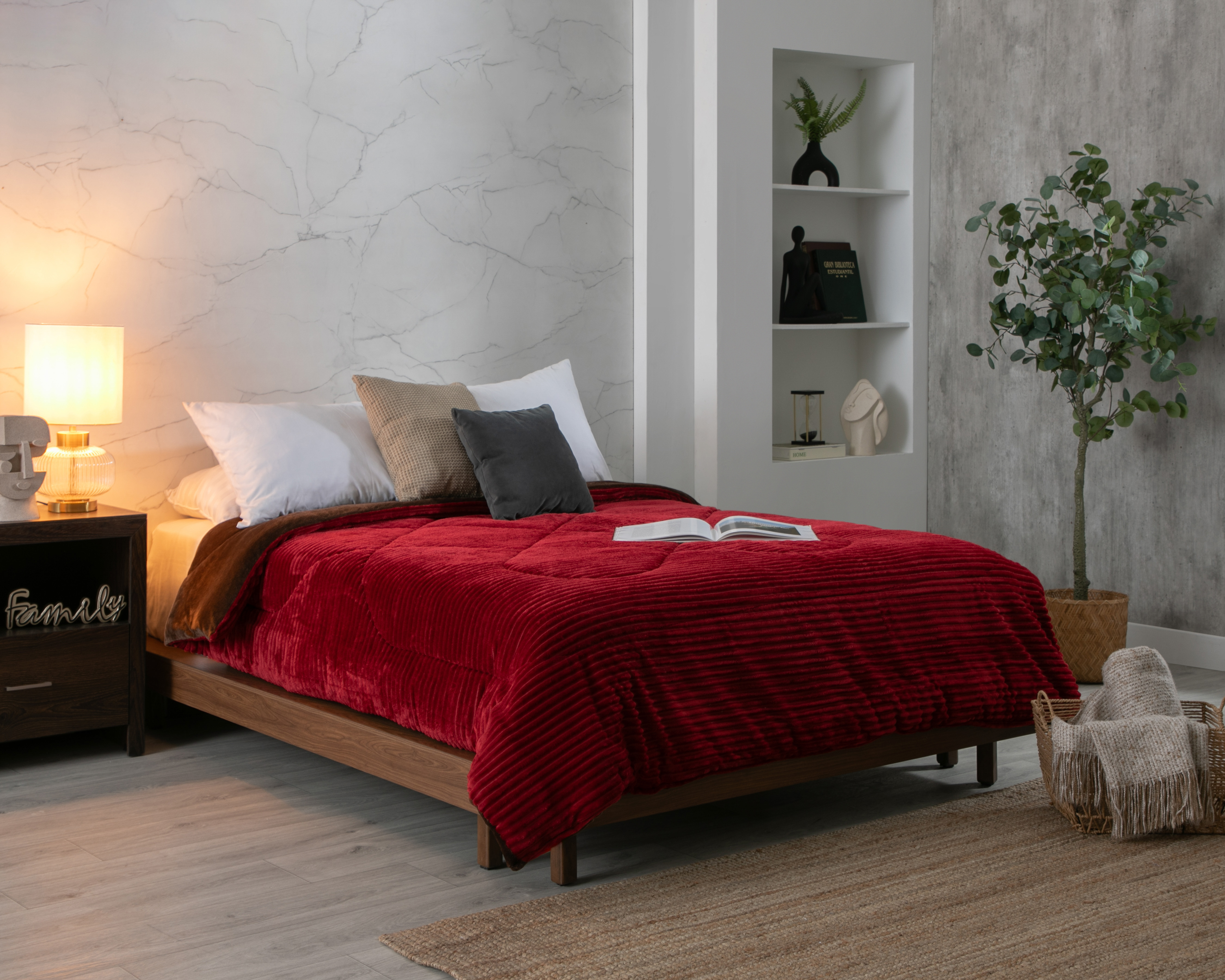 Edredón Matrimonial Starhaus Boutique Vino