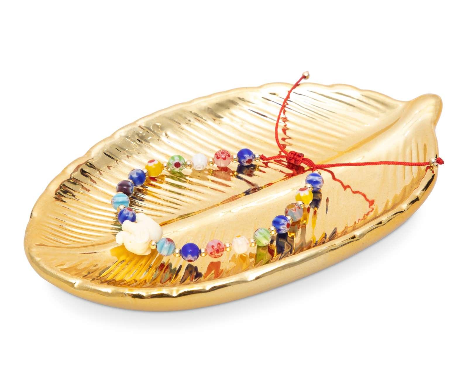 Charola Decorativa de Hoja Malady