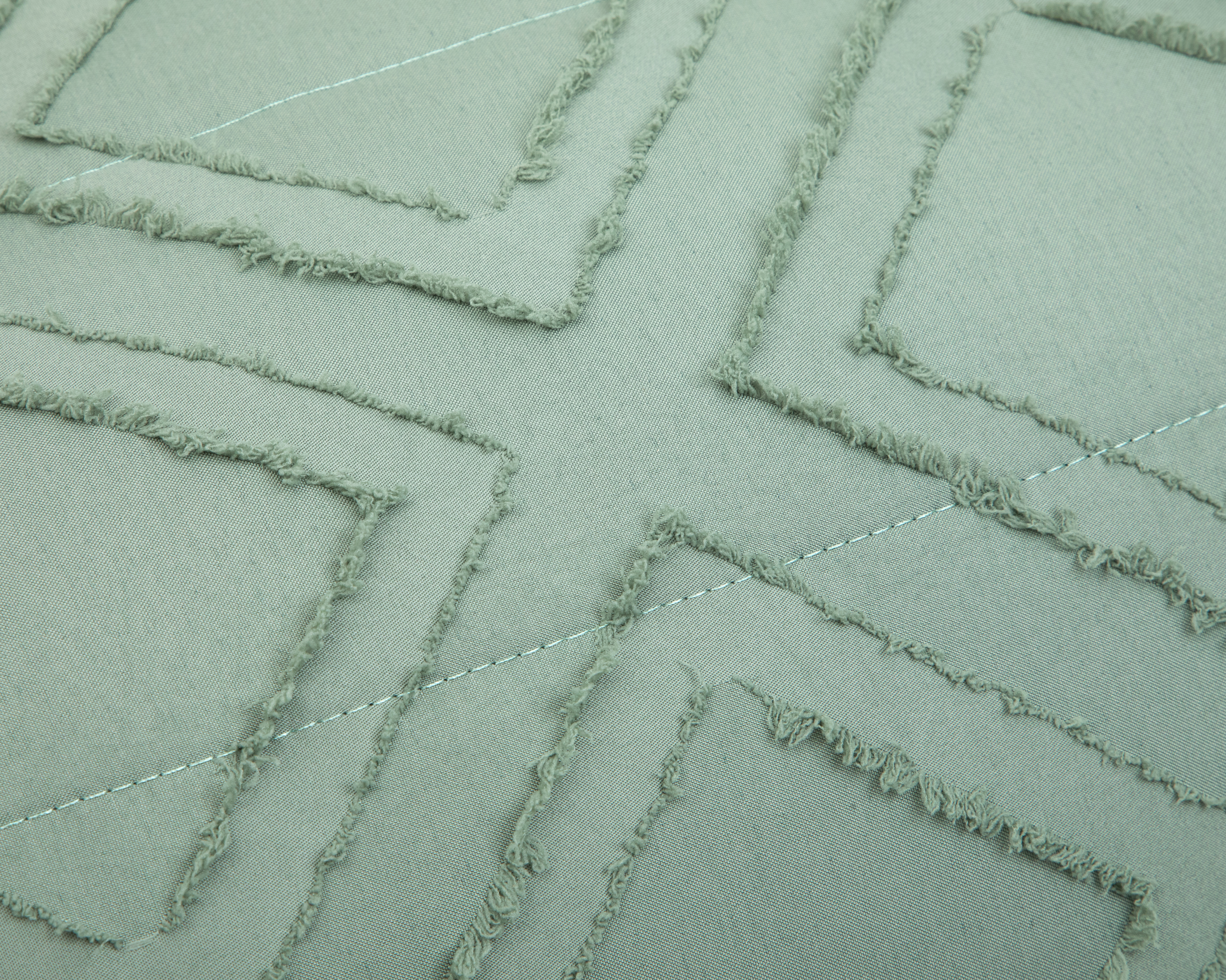 Foto 3 | Foto 3 | Colcha Matrimonial con Fundas para Almohada Starhaus Apolo Verde 3 Piezas