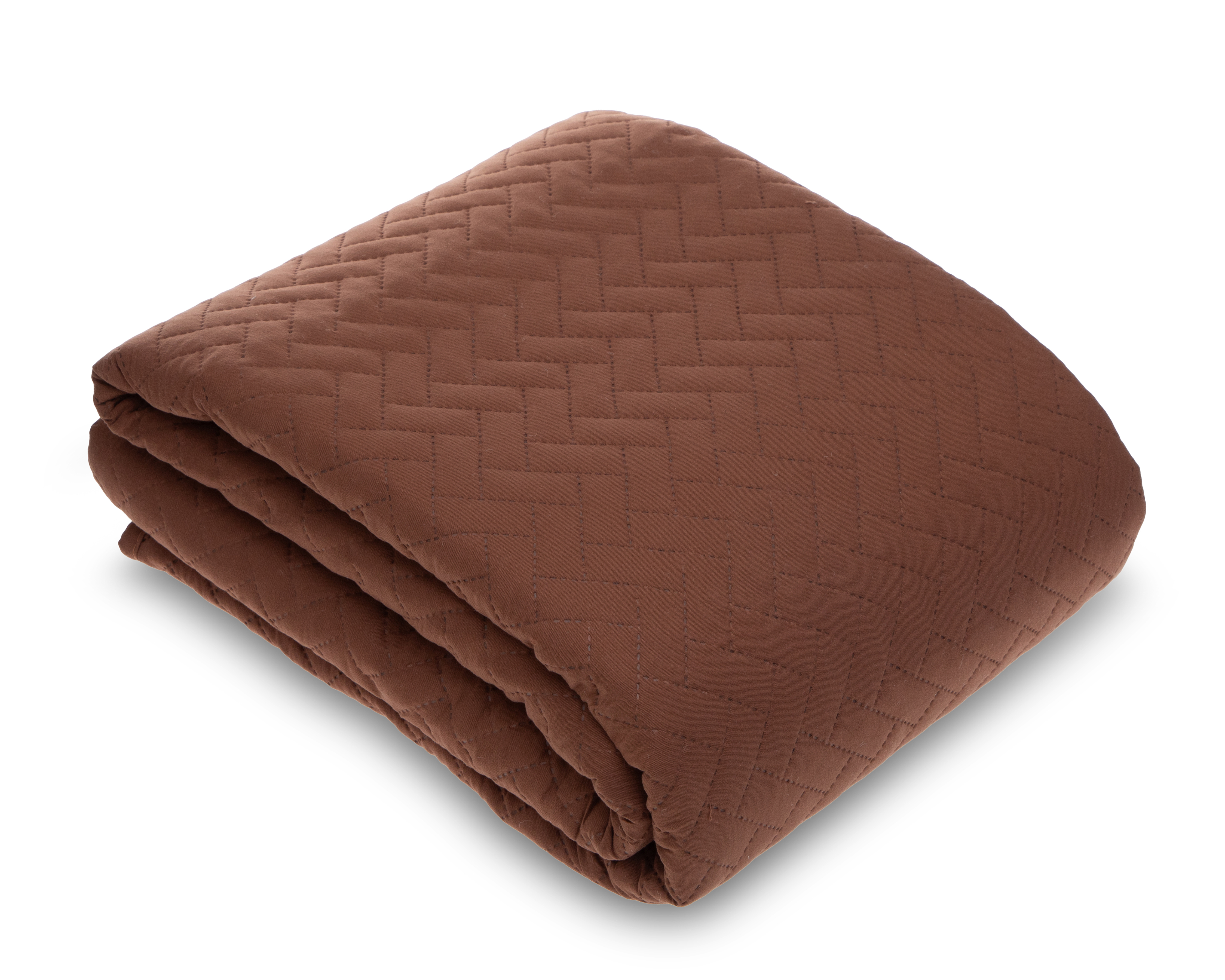 Foto 2 | Foto 2 | Colcha Matrimonial-Queen Size con Fundas para Almohada Starhaus Café 3 Piezas