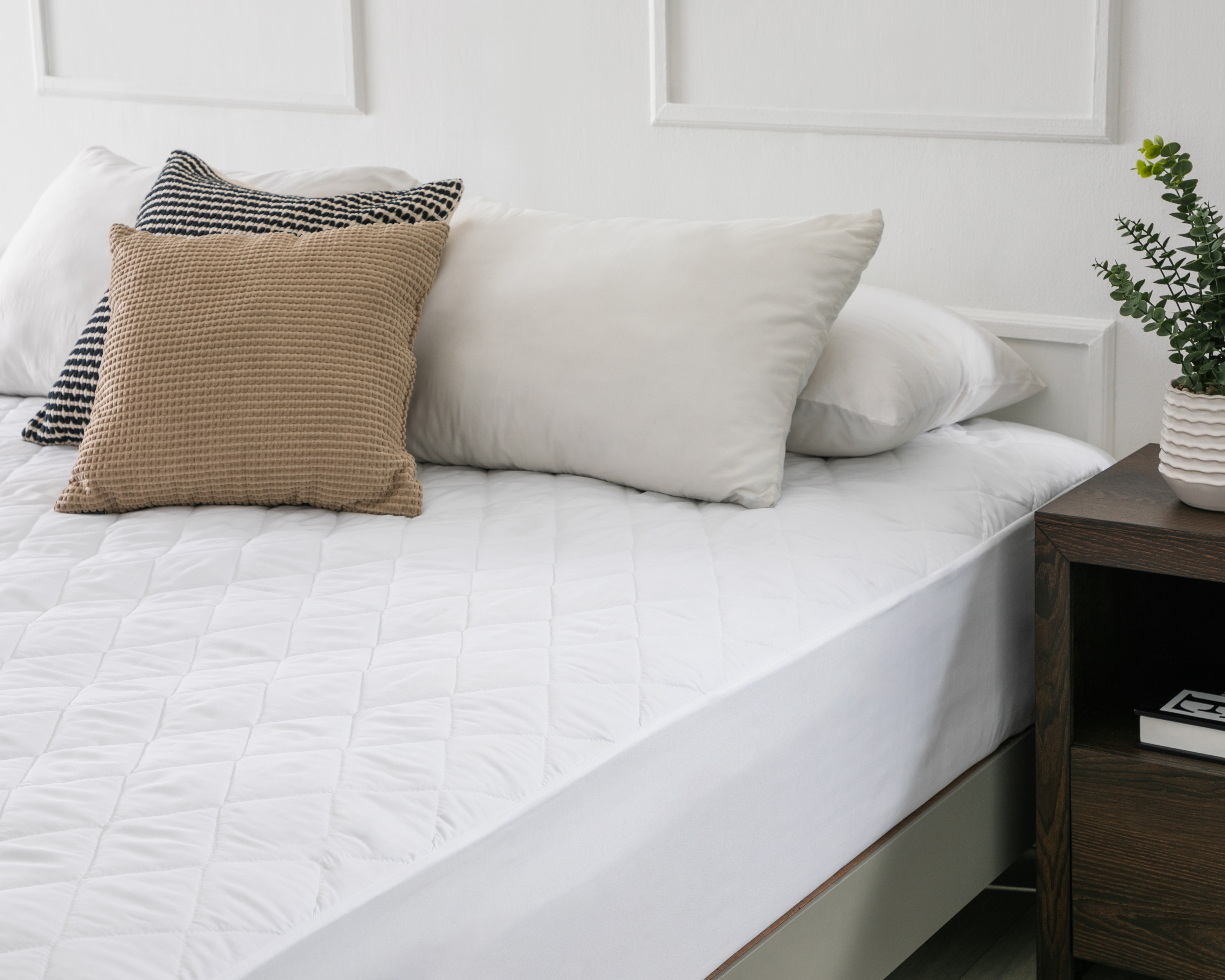 Cubrecolchón Impermeable King Size Starhaus Microfibra
