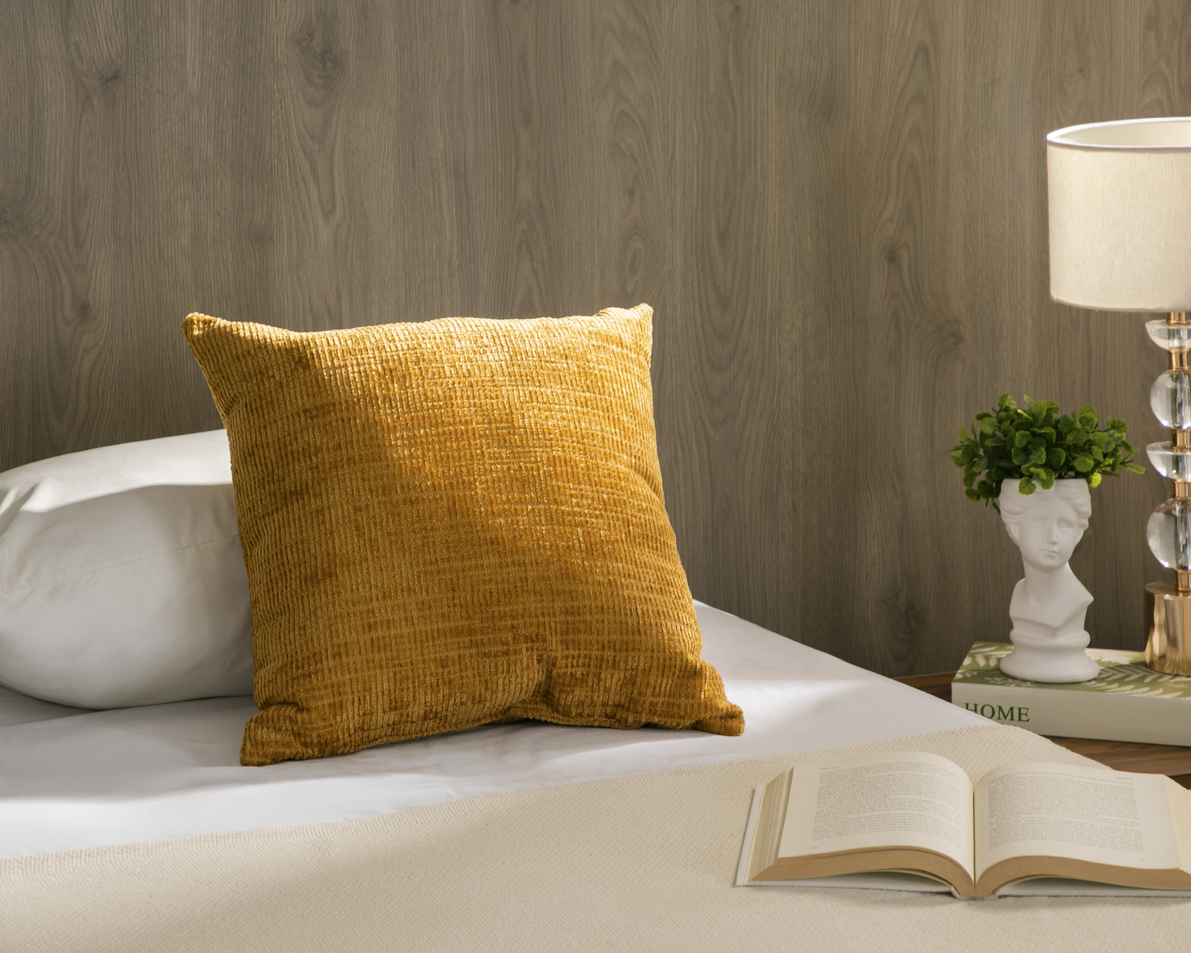 Foto 4 | Foto 4 | Cojín Decorativo Burgos Amarillo