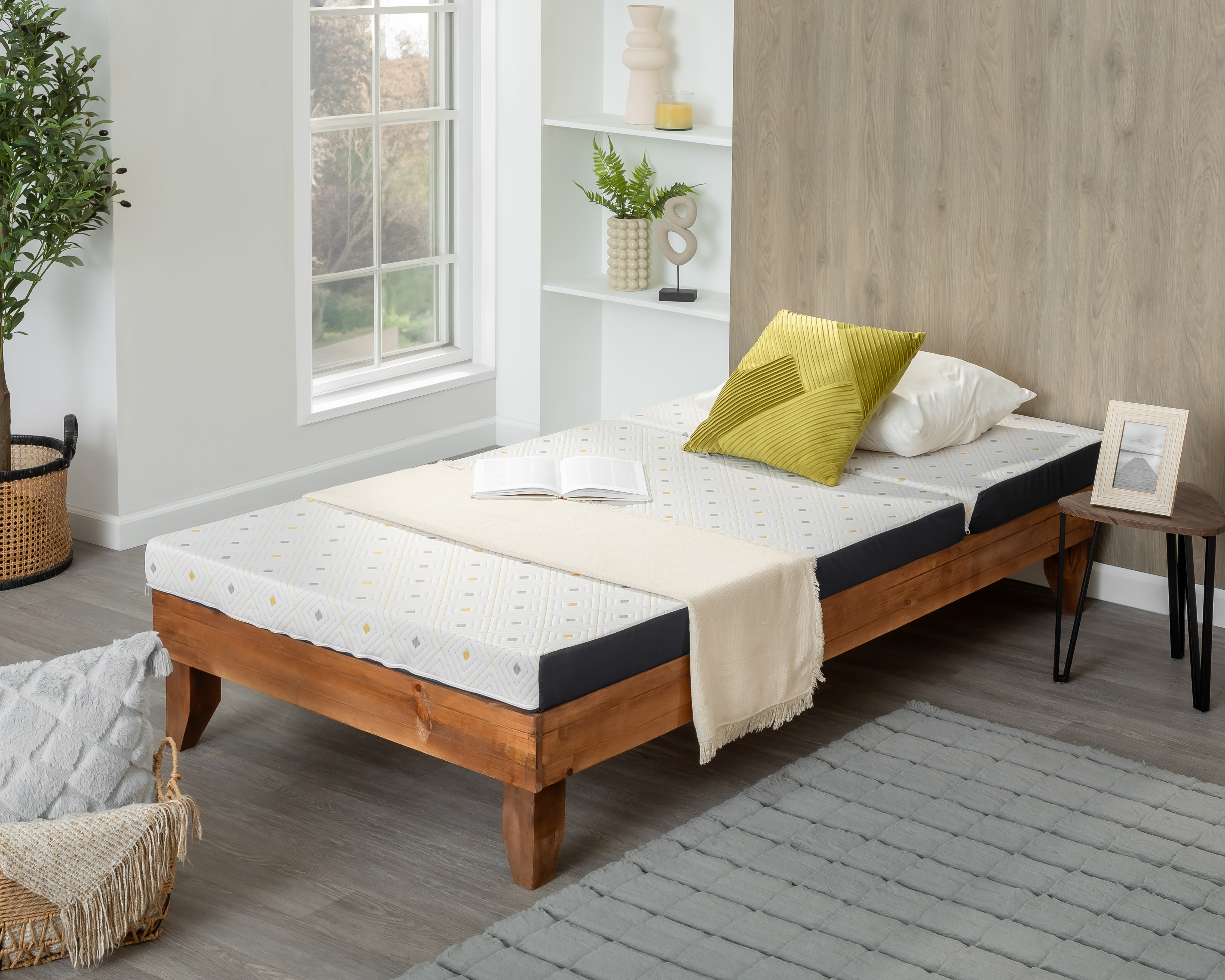 Foto 1 | Foto 1 | Colchoneta Plegable Individual de Microfibra Finder