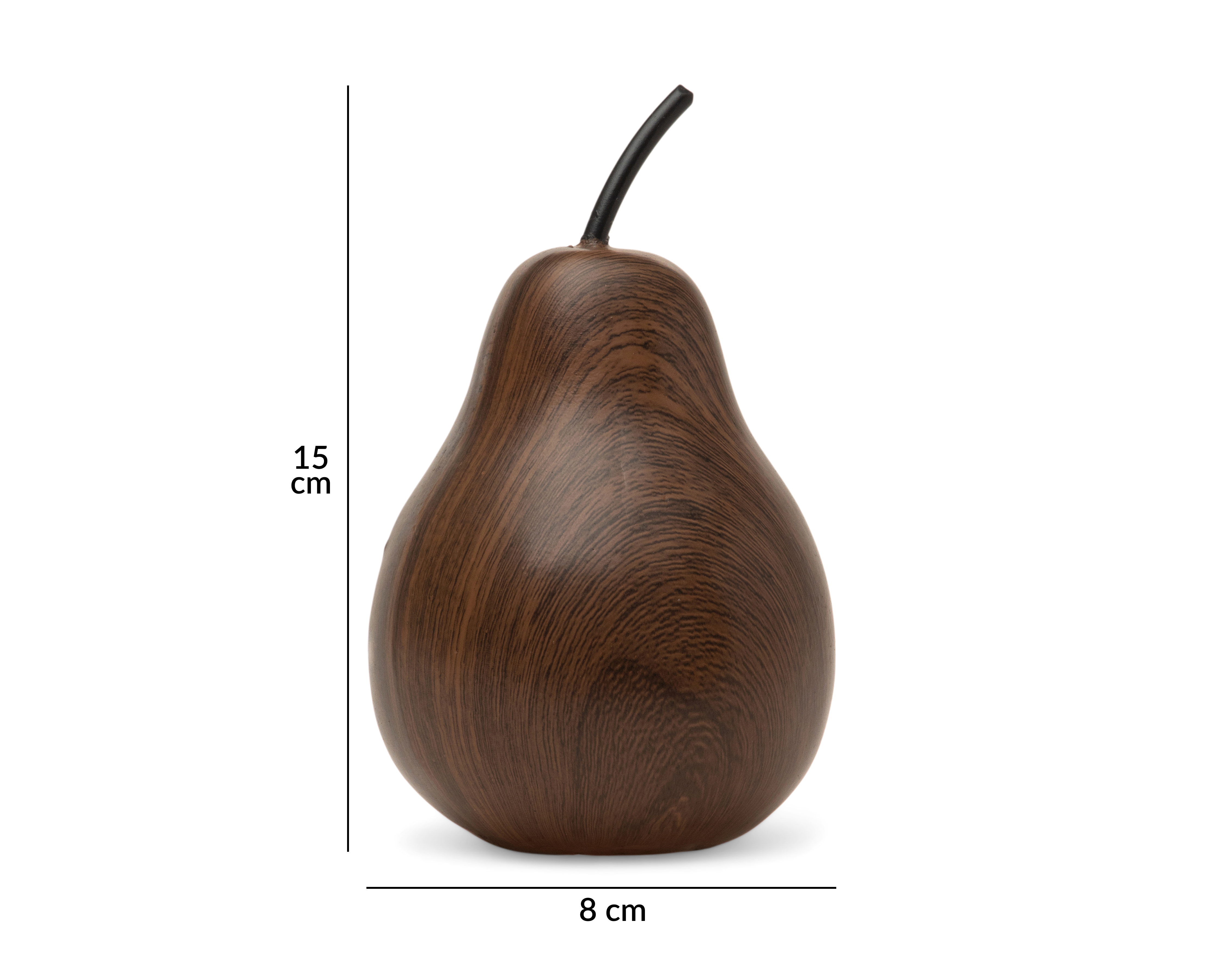 Foto 6 pulgar | Foto 5 | Figura Decorativa de Pera Plea de Poliresina