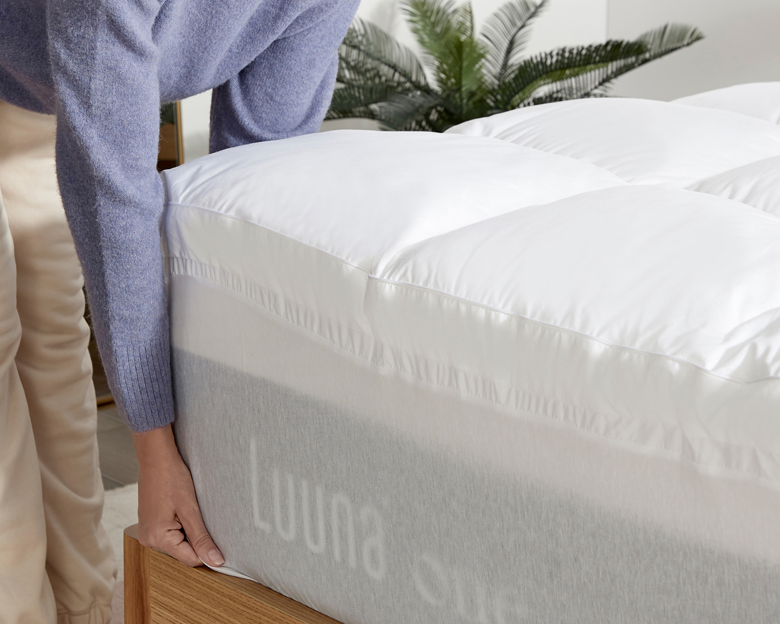 Foto 6 pulgar | Foto 5 | Cubrecolchón Matrimonial Luuna Ultra Soft