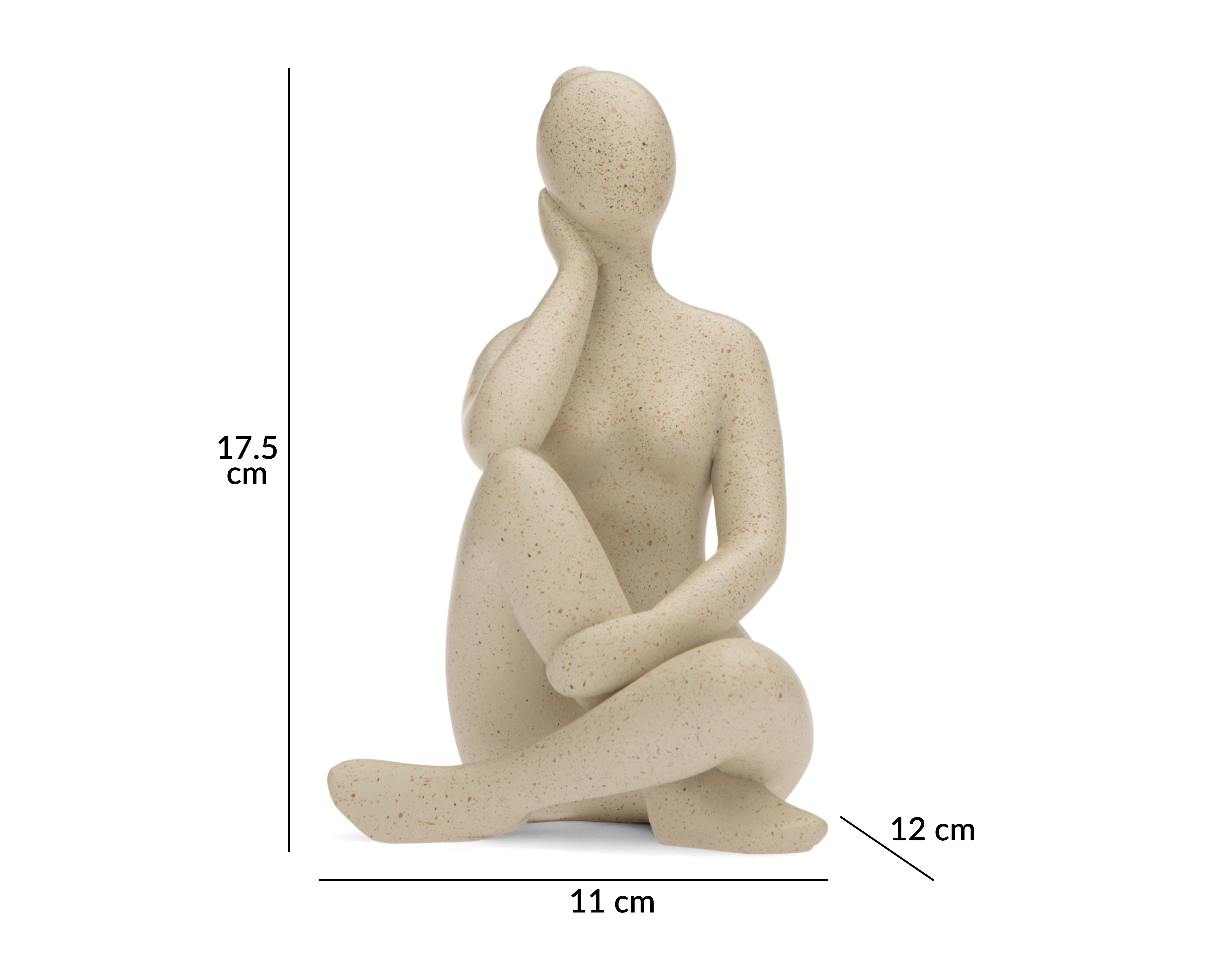 Foto 7 pulgar | Foto 6 | Escultura de Mujer Adela de Poliresina